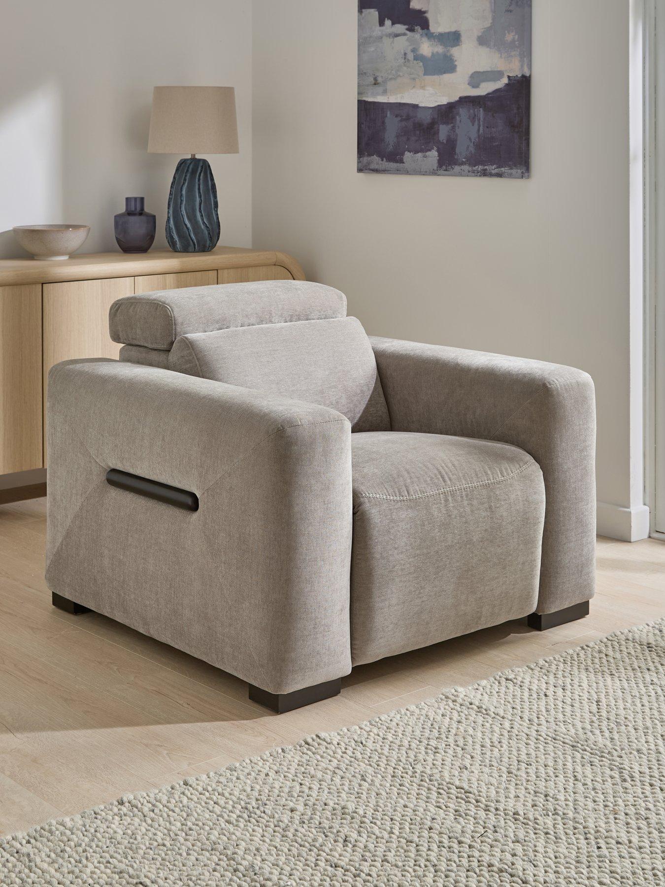 Image 1 of 7 of The Very Collection Boe Power Recliner Armchair - FSC&reg; Certified