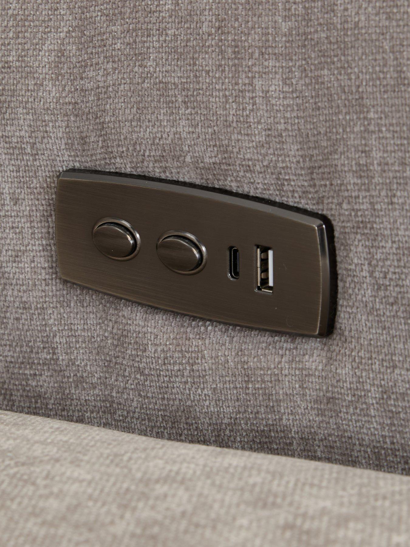 Image 6 of 7 of The Very Collection Boe Power Recliner Armchair - FSC&reg; Certified