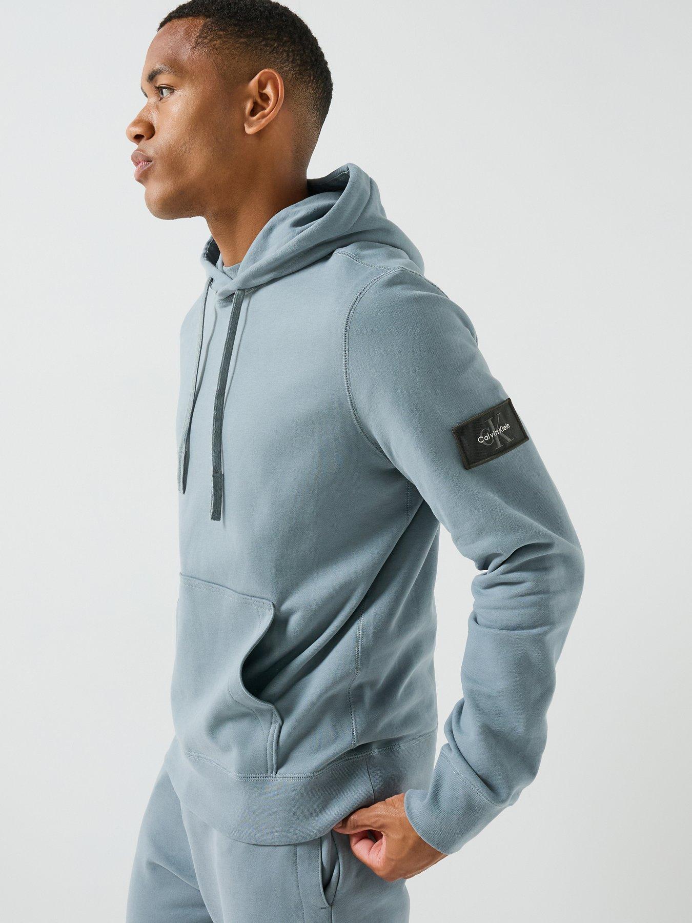 Calvin Klein Jeans Badge Hoodie - Grey