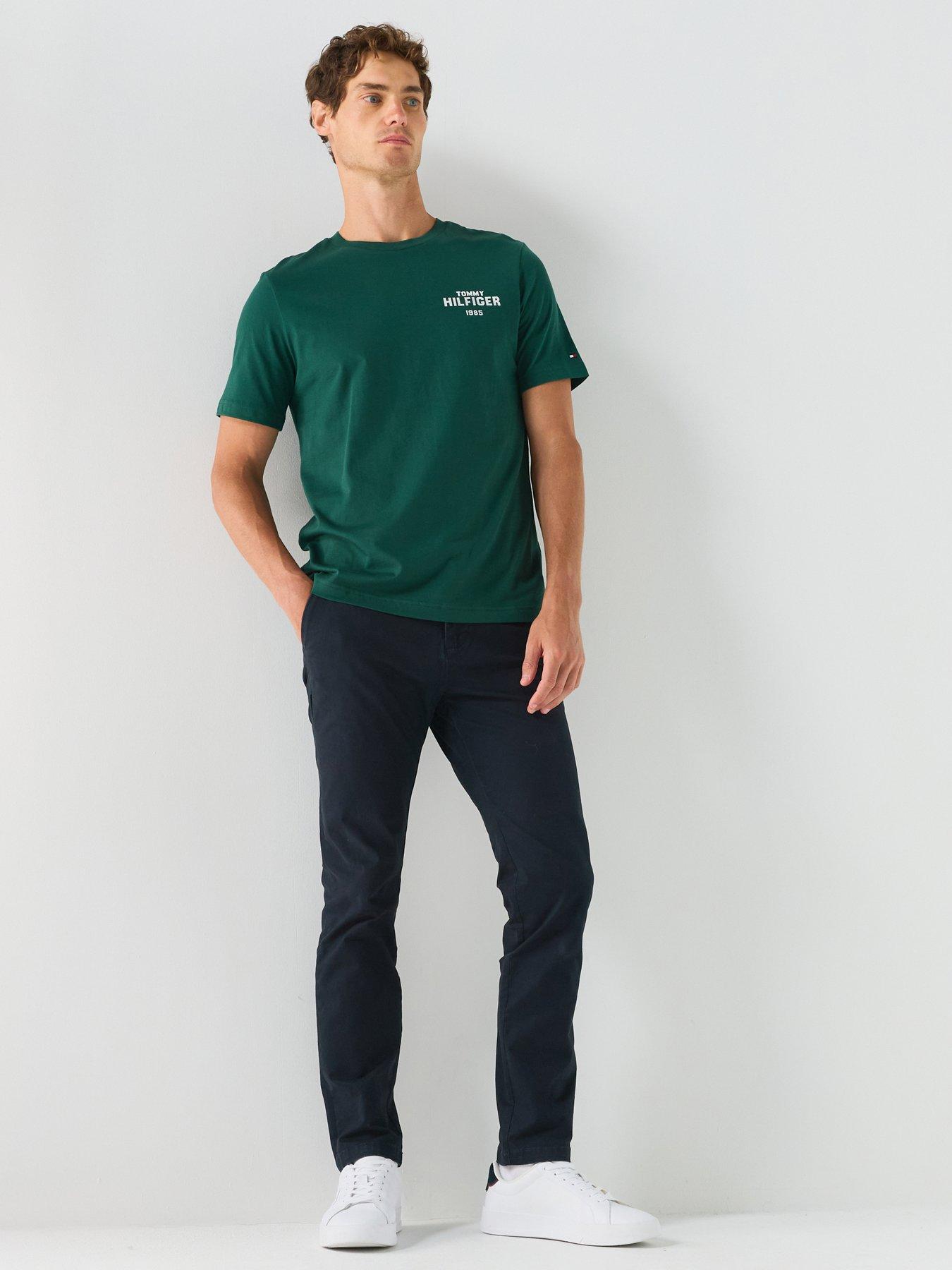 Image 1 of 6 of Tommy Hilfiger 1985 Graphic T-Shirt - Green