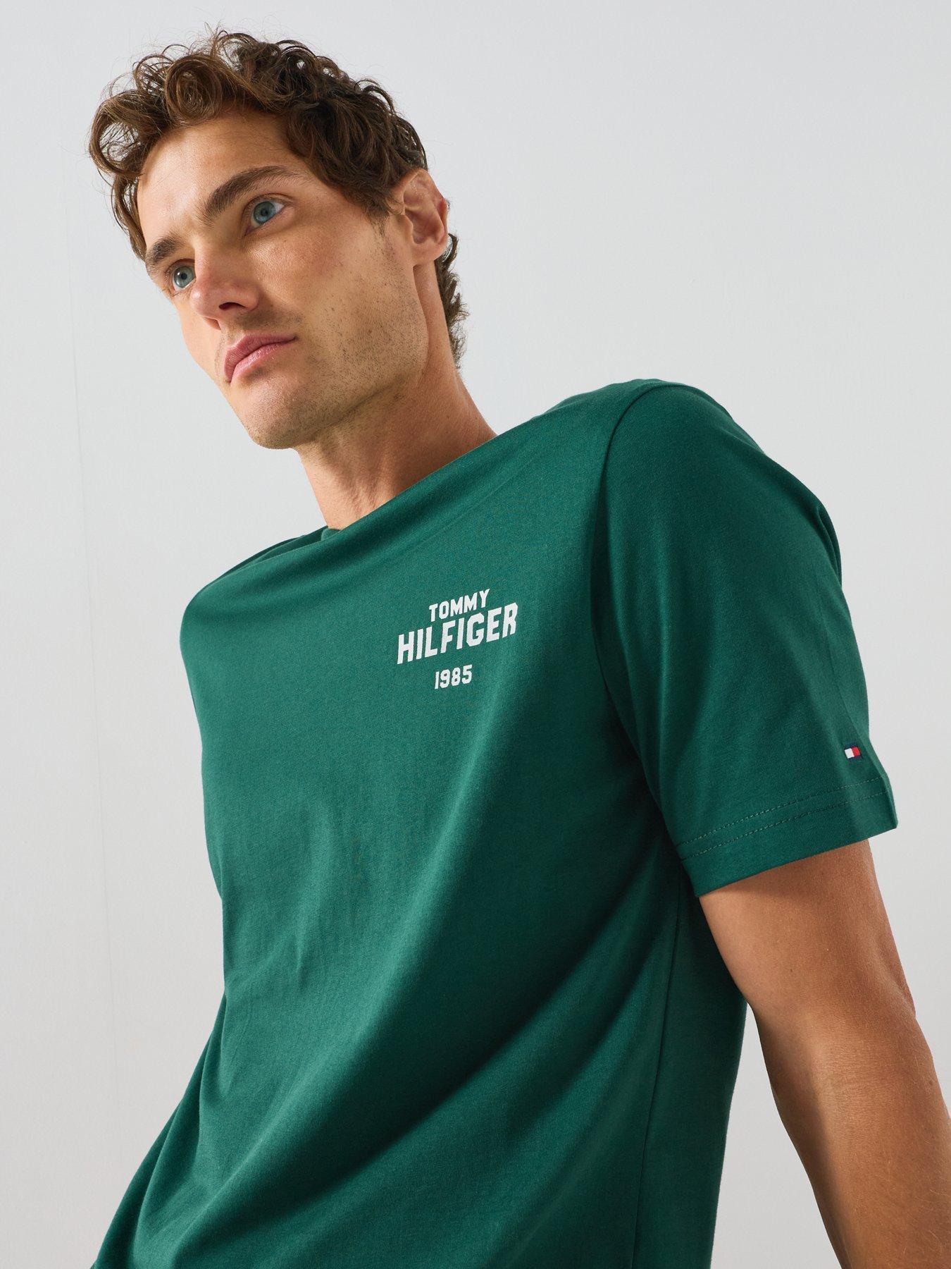 Image 4 of 6 of Tommy Hilfiger 1985 Graphic T-Shirt - Green