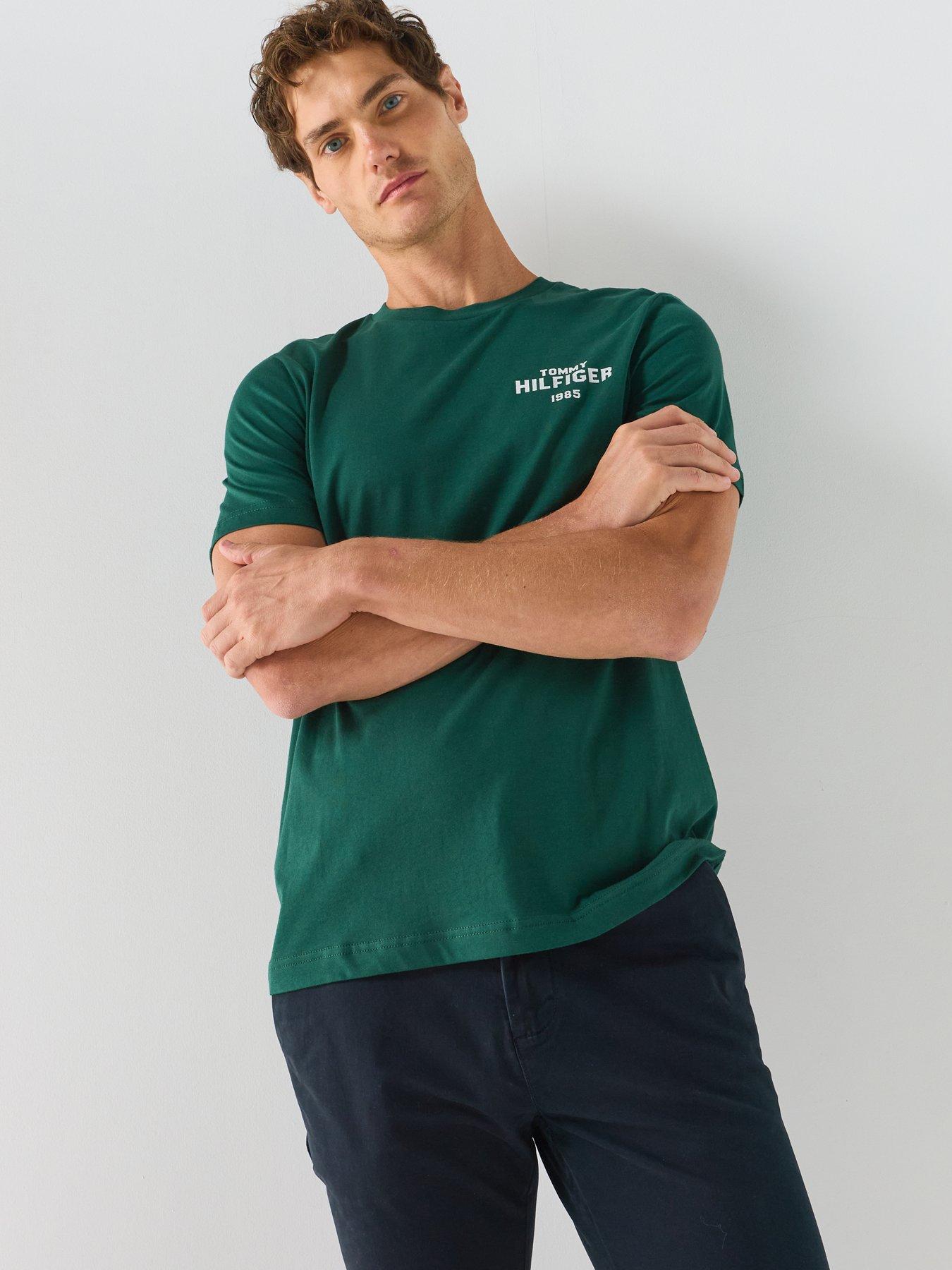 Image 5 of 6 of Tommy Hilfiger 1985 Graphic T-Shirt - Green