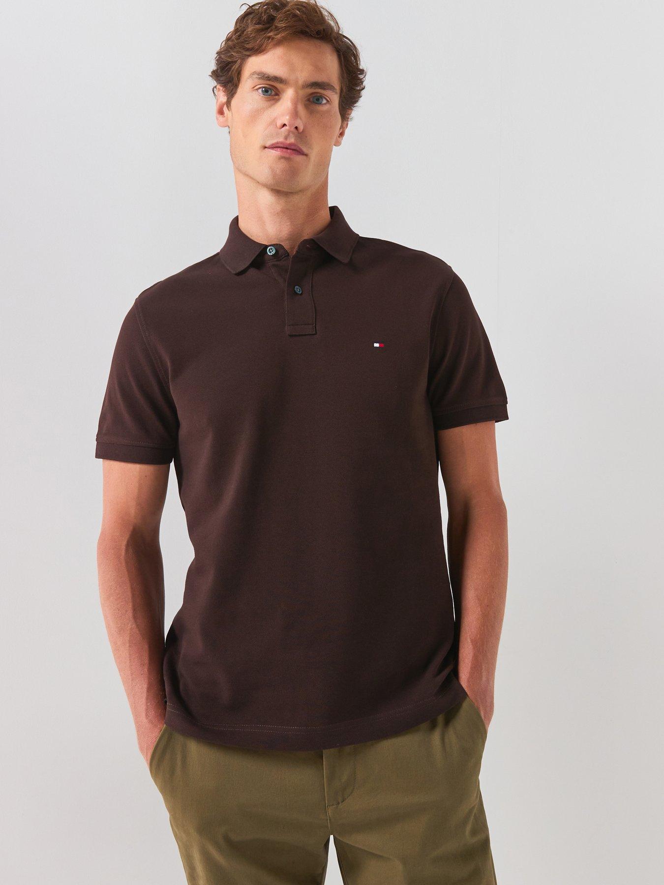 Tommy Hilfiger 1985 Regular Fit Polo Shirt - Brown