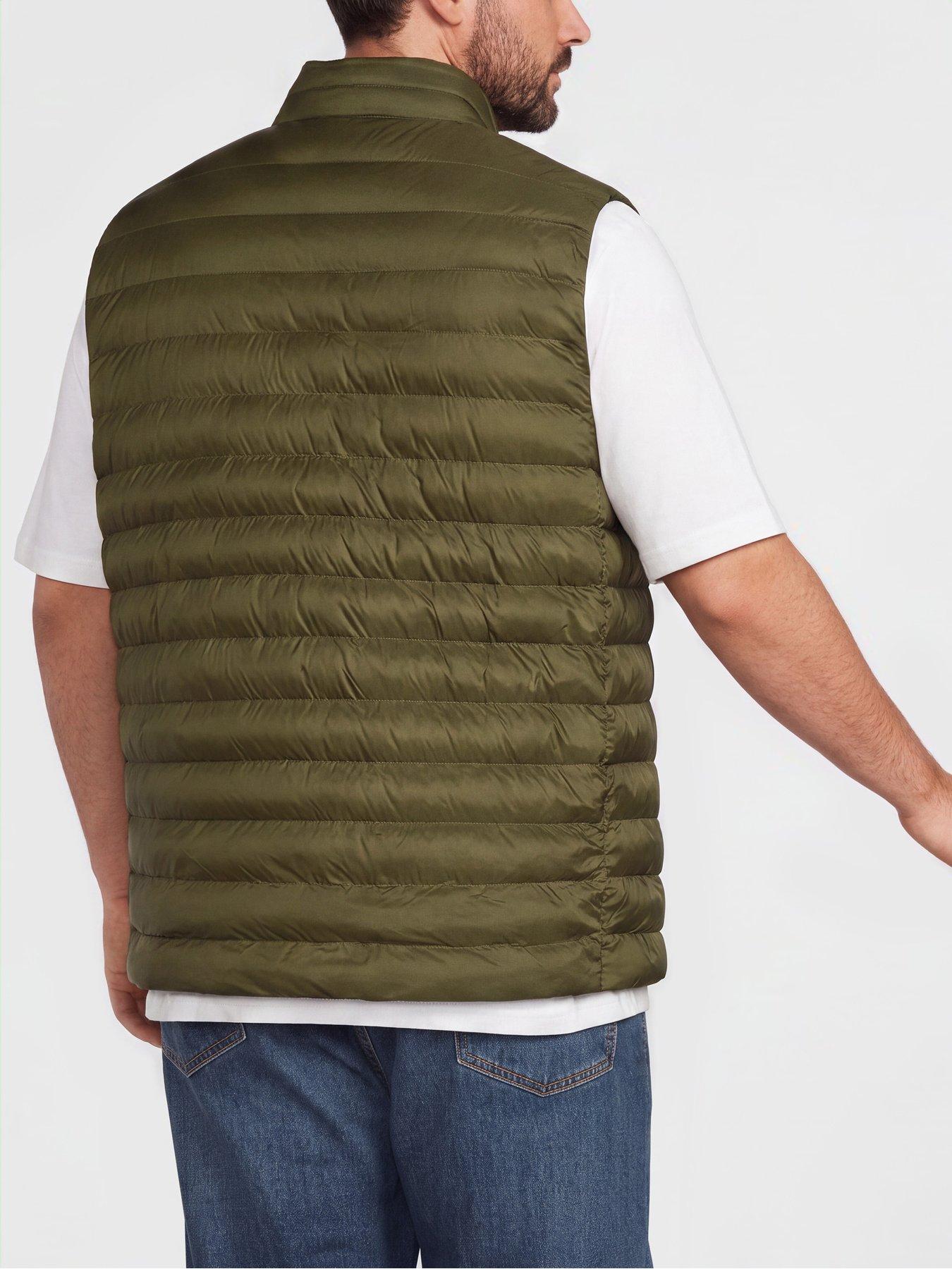 Image 2 of 6 of Tommy Hilfiger Big &amp; Tall Packable Recycled Gilet - Green