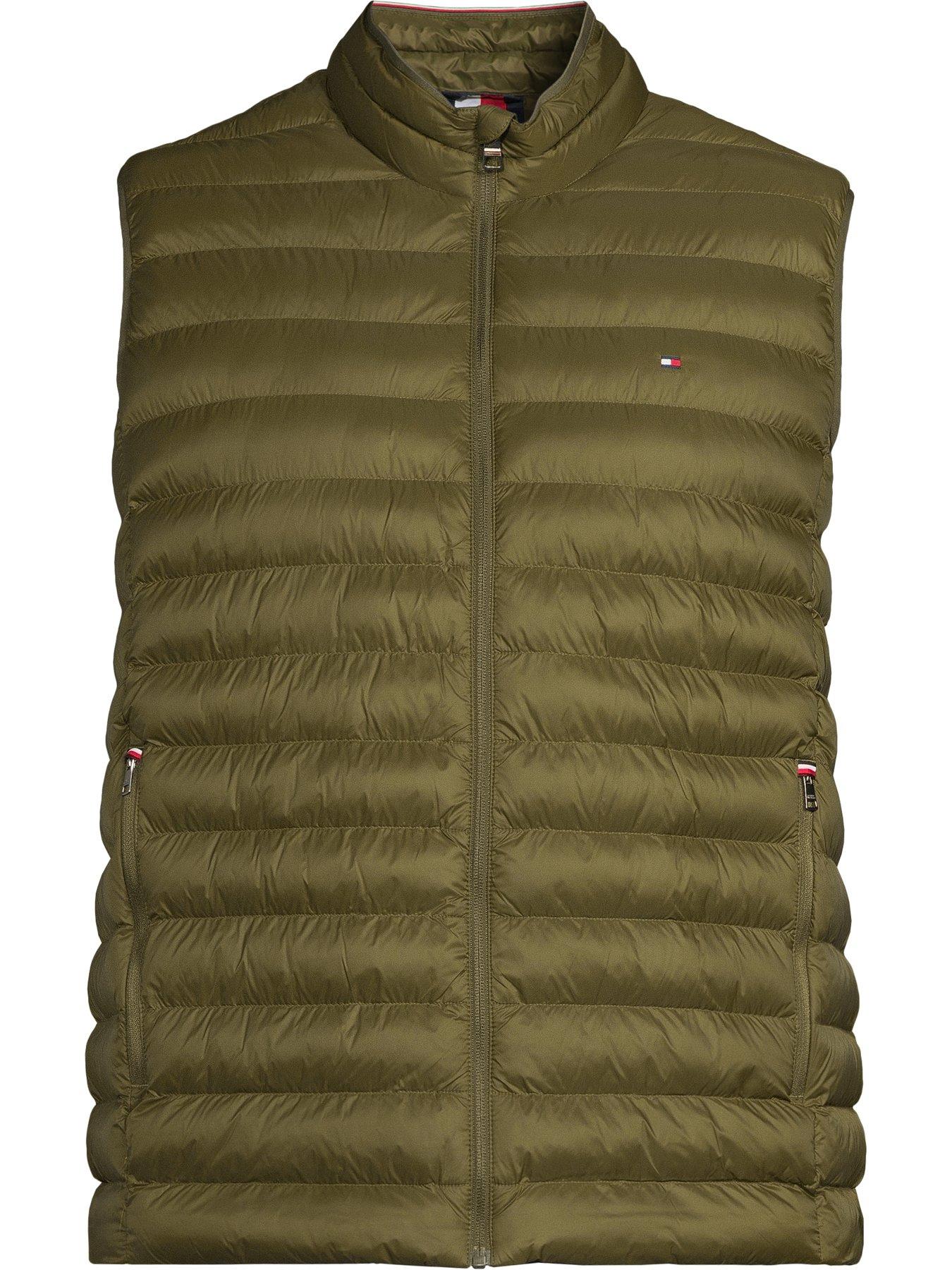 Image 6 of 6 of Tommy Hilfiger Big &amp; Tall Packable Recycled Gilet - Green