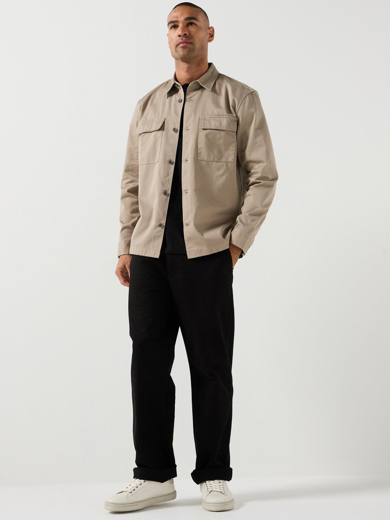 Image 3 of 5 of Calvin Klein Utility Overcoat - Blue