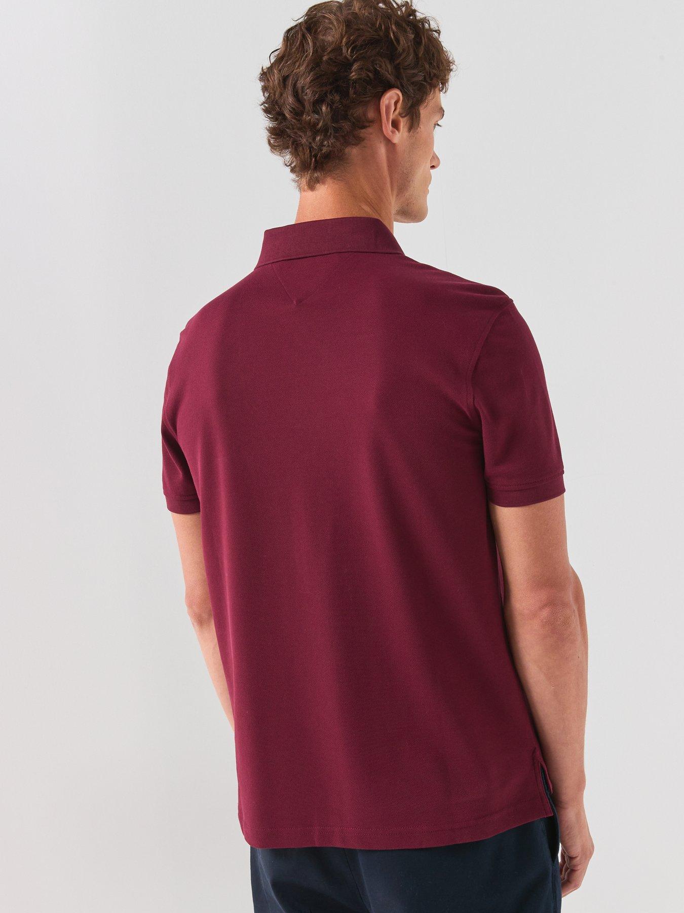 Image 2 of 6 of Tommy Hilfiger 1985 Regular Fit Polo Shirt - Purple