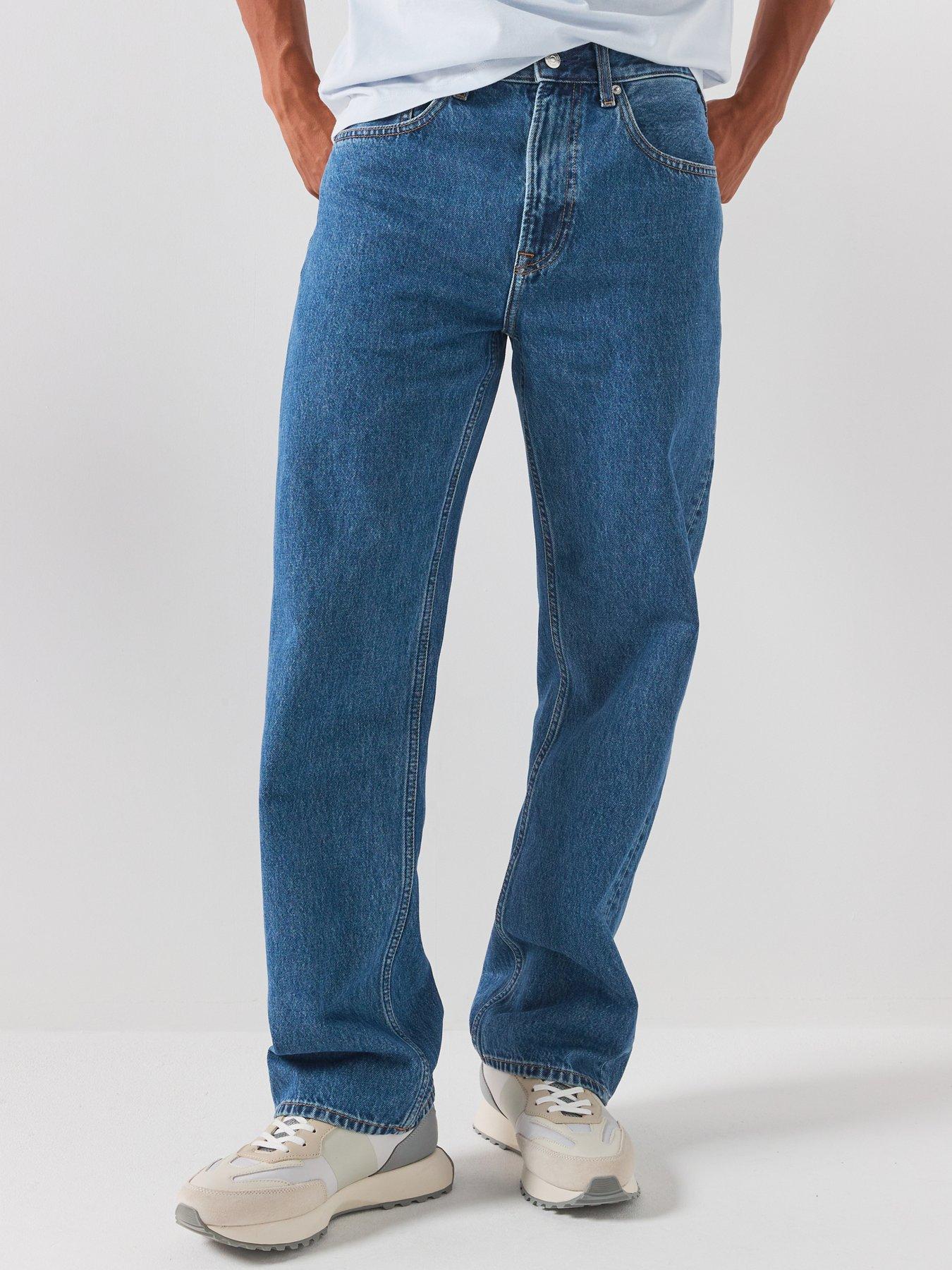 Calvin Klein Jeans 90S Straight Vapor Jean - Dark Blue