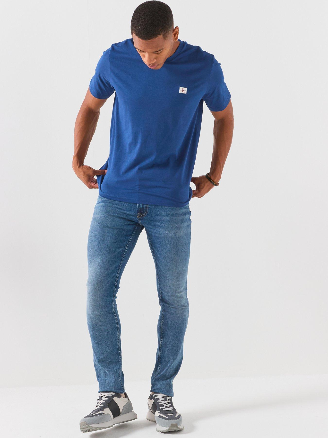 Image 5 of 6 of Calvin Klein Jeans Skinny Europa Jean - Dark Blue