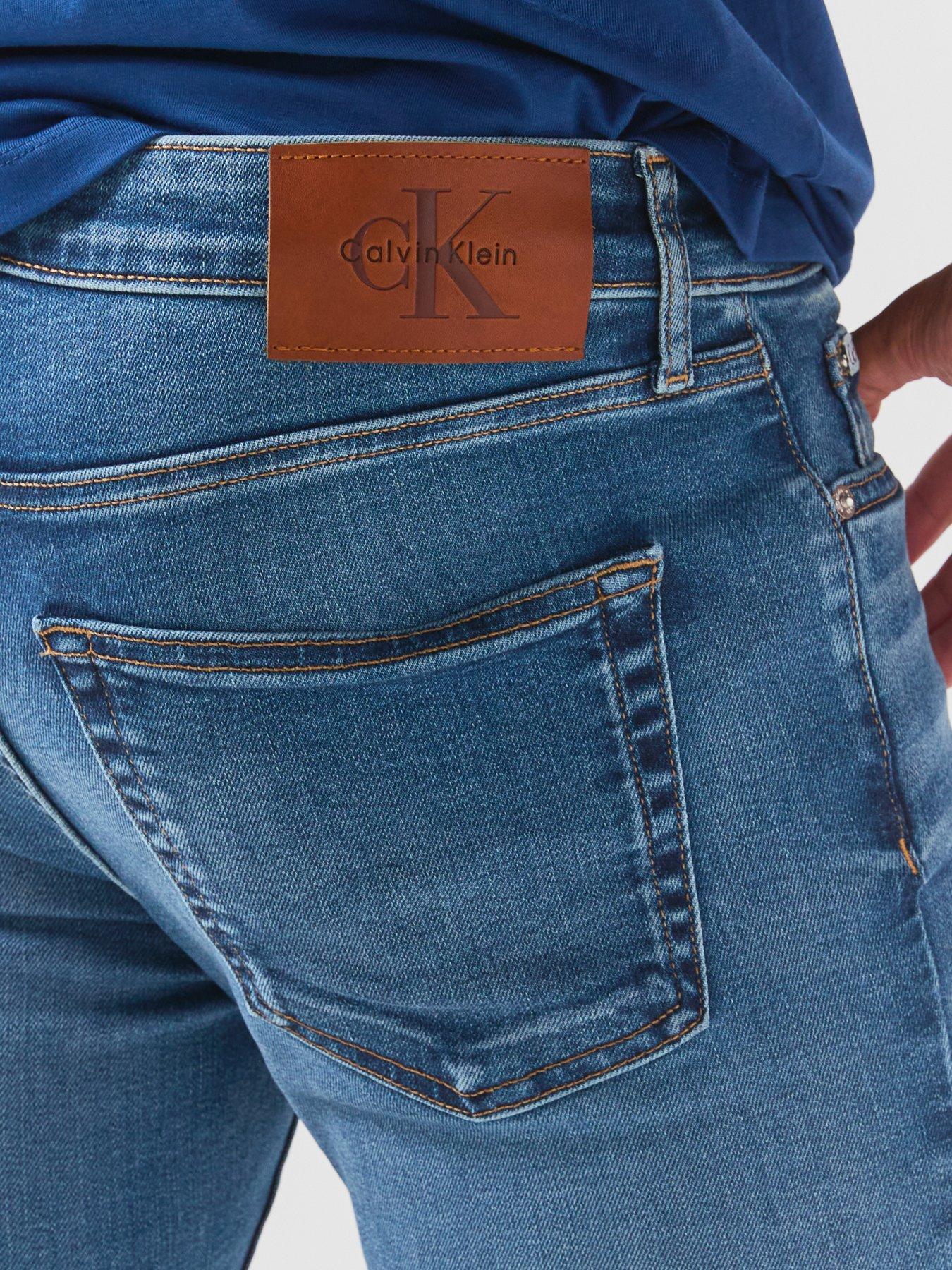 Image 6 of 6 of Calvin Klein Jeans Skinny Europa Jean - Dark Blue