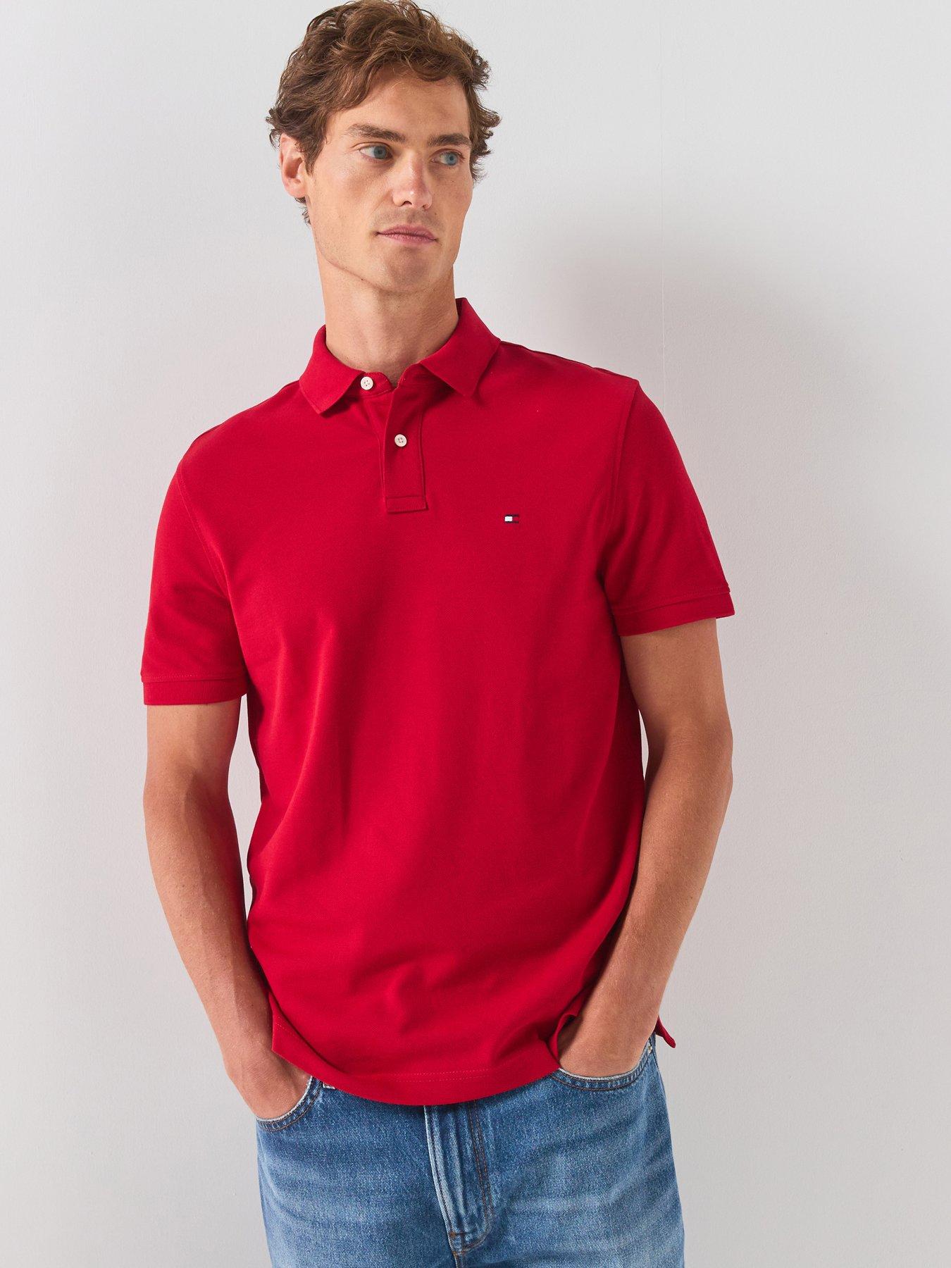 Tommy Hilfiger 1985 Regular Fit Polo Shirt - Red