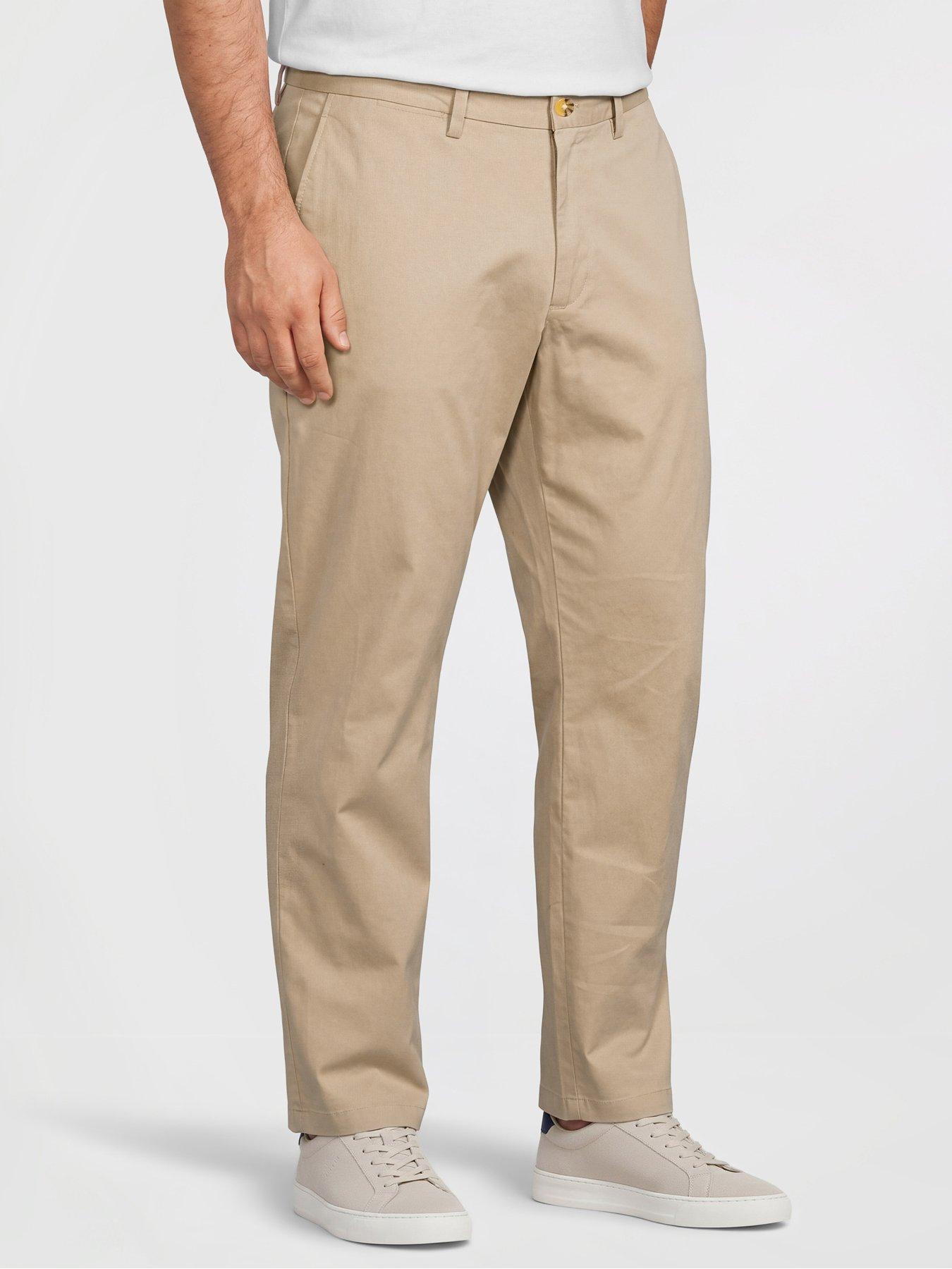 Image 1 of 5 of Tommy Hilfiger Big &amp; Tall Core Denton Essential Twill Chinos - Beige