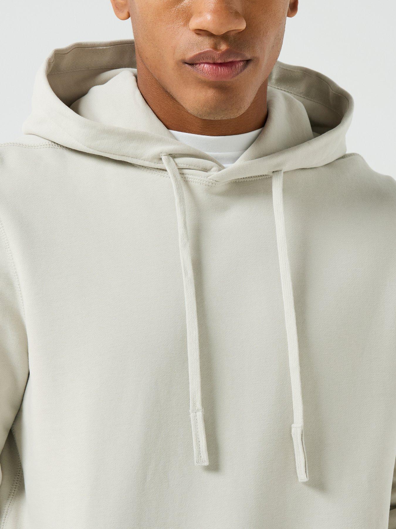 Image 5 of 6 of Calvin Klein Jeans Badge Hoodie - Cream