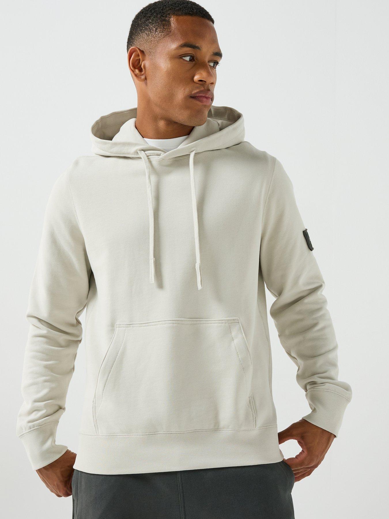 Image 6 of 6 of Calvin Klein Jeans Badge Hoodie - Cream
