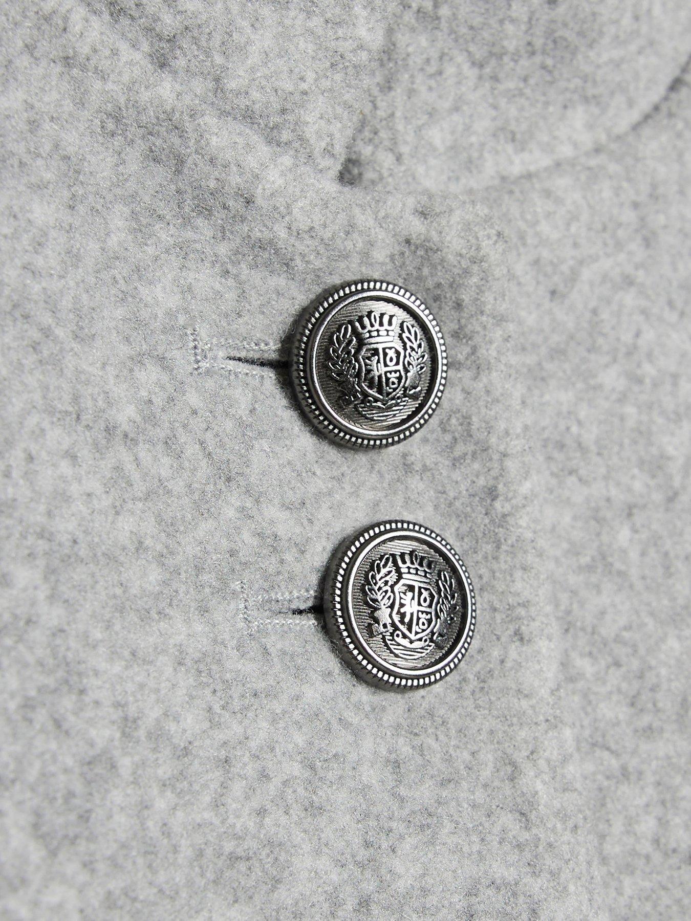Image 6 of 6 of River Island Long Sleeve Cf Button Drummer Jacket