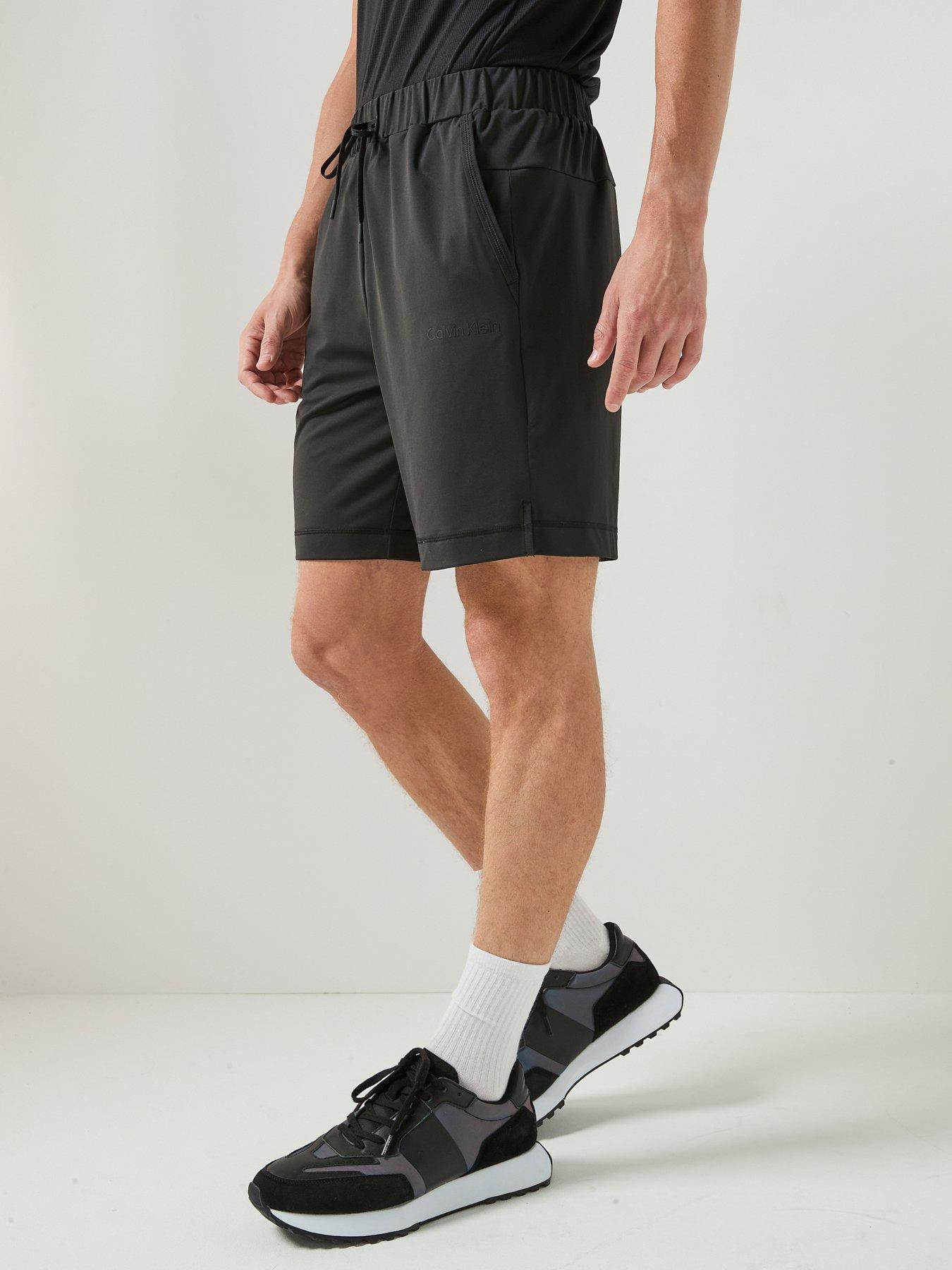 Calvin Klein Sport Cotton Spacer Shorts - Black