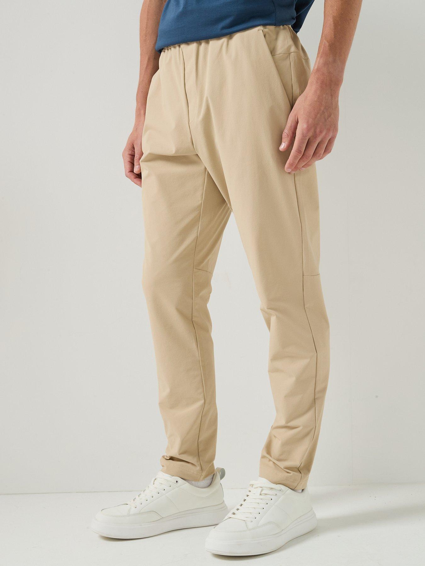Calvin Klein Sport Commuter Woven Trousers - White