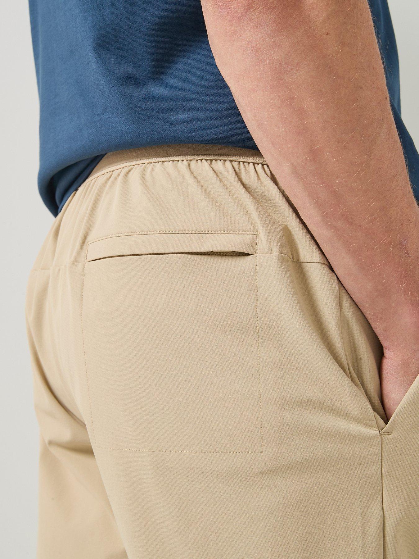 Image 5 of 6 of Calvin Klein Sport Commuter Woven Trousers - White