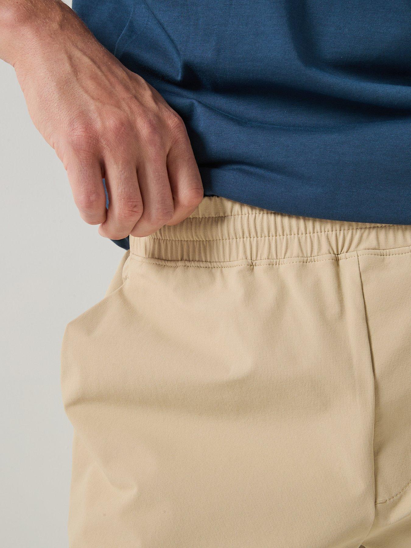 Image 6 of 6 of Calvin Klein Sport Commuter Woven Trousers - White