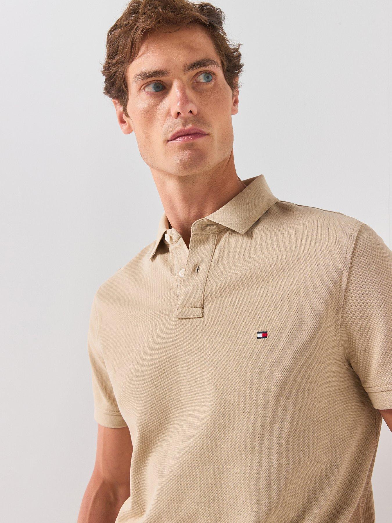Tommy Hilfiger 1985 Regular Fit Polo Shirt - Beige
