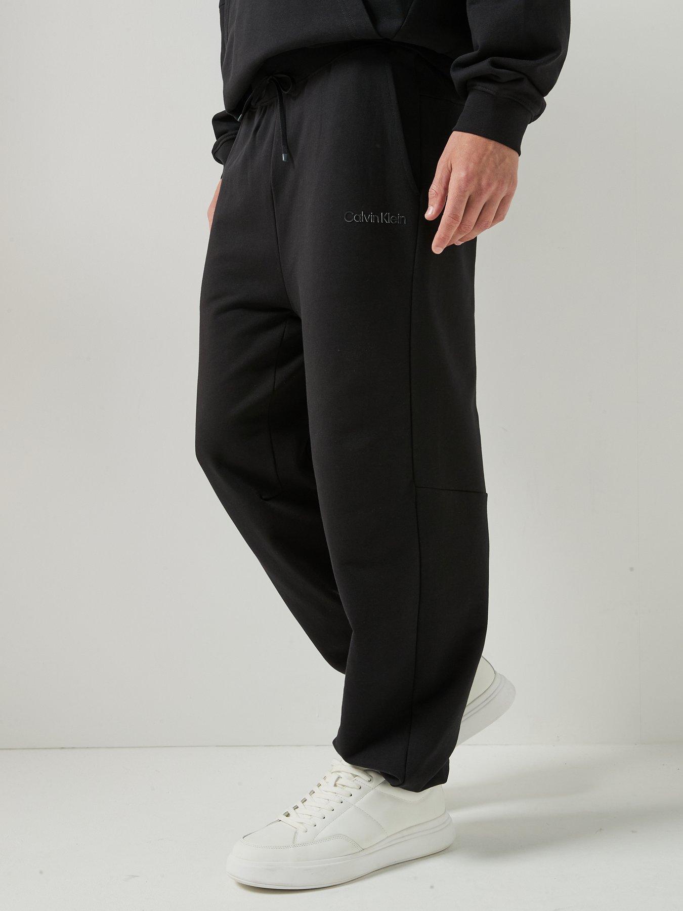 Calvin Klein Sport Cotton Spacer Joggers - Black