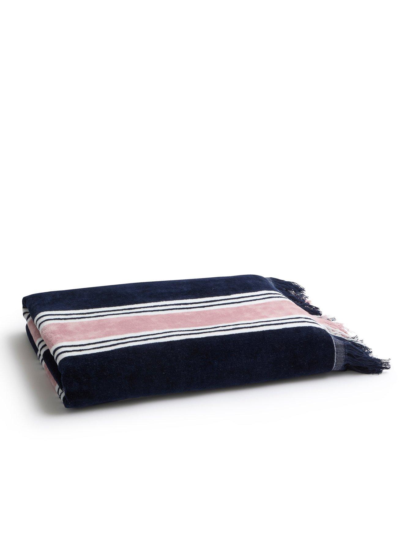 Christy College Hammam Inspired Fringed Beach Towels
