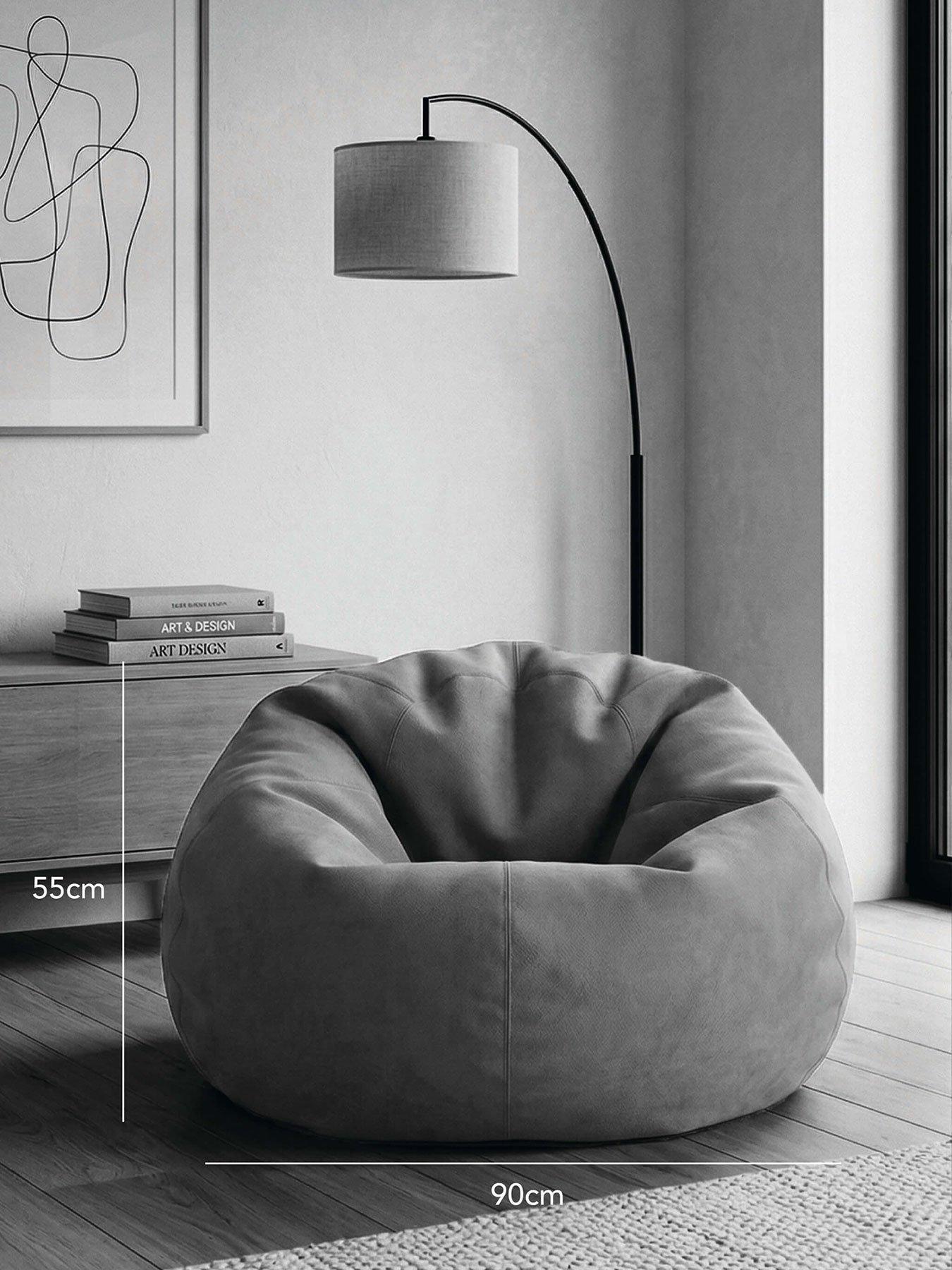 Image 4 of 4 of Old Bean Leather Beanbag