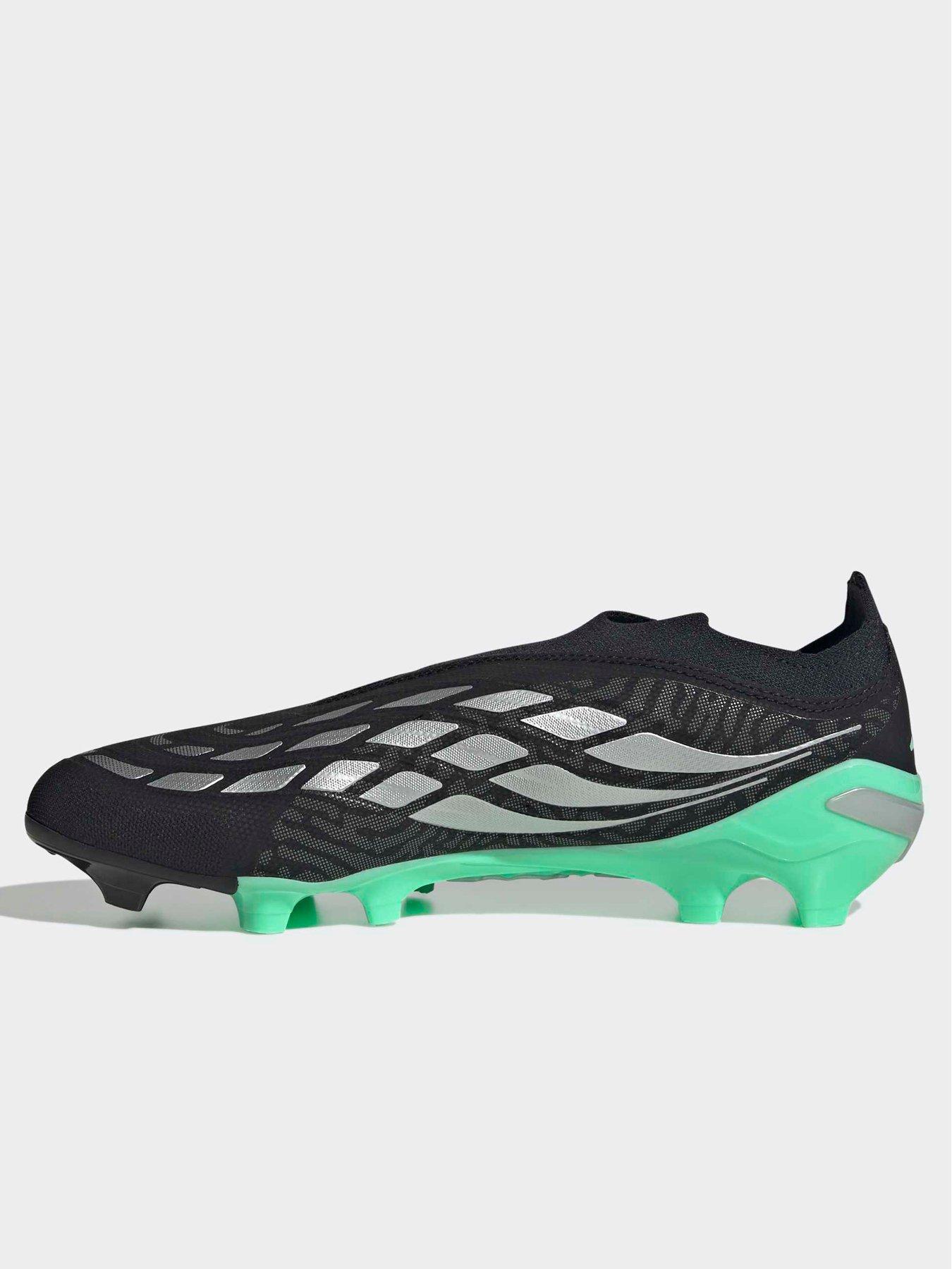 Image 6 of 6 of adidas Mens Predator League Laceless Firm Ground Football Boots - Black/green