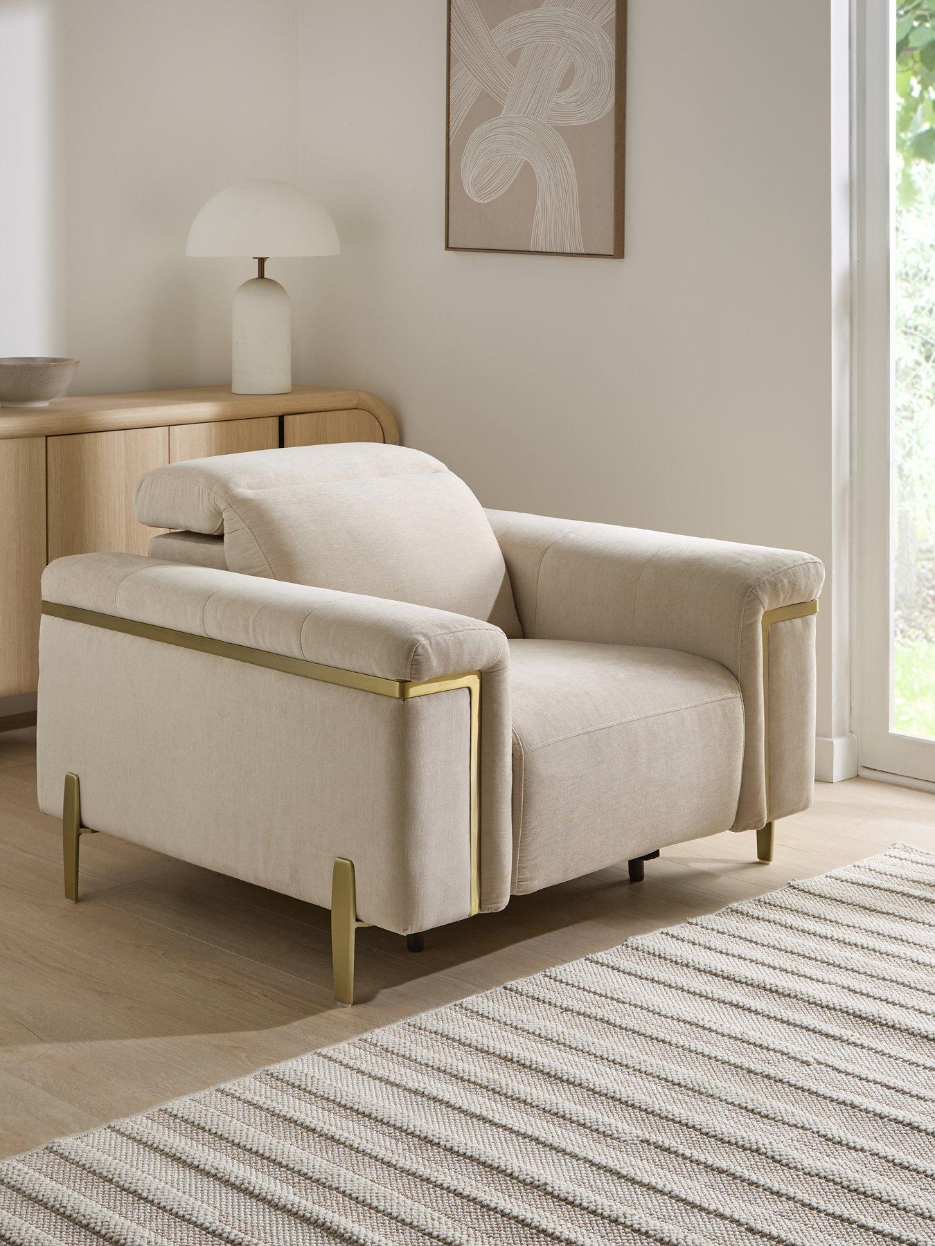 Image 1 of 7 of The Very Collection Allure Power Recliner Armchair - FSC&reg; Certified