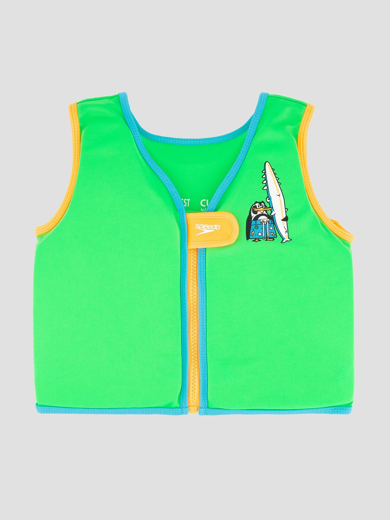 Speedo Kids Printed Float Vest - Green