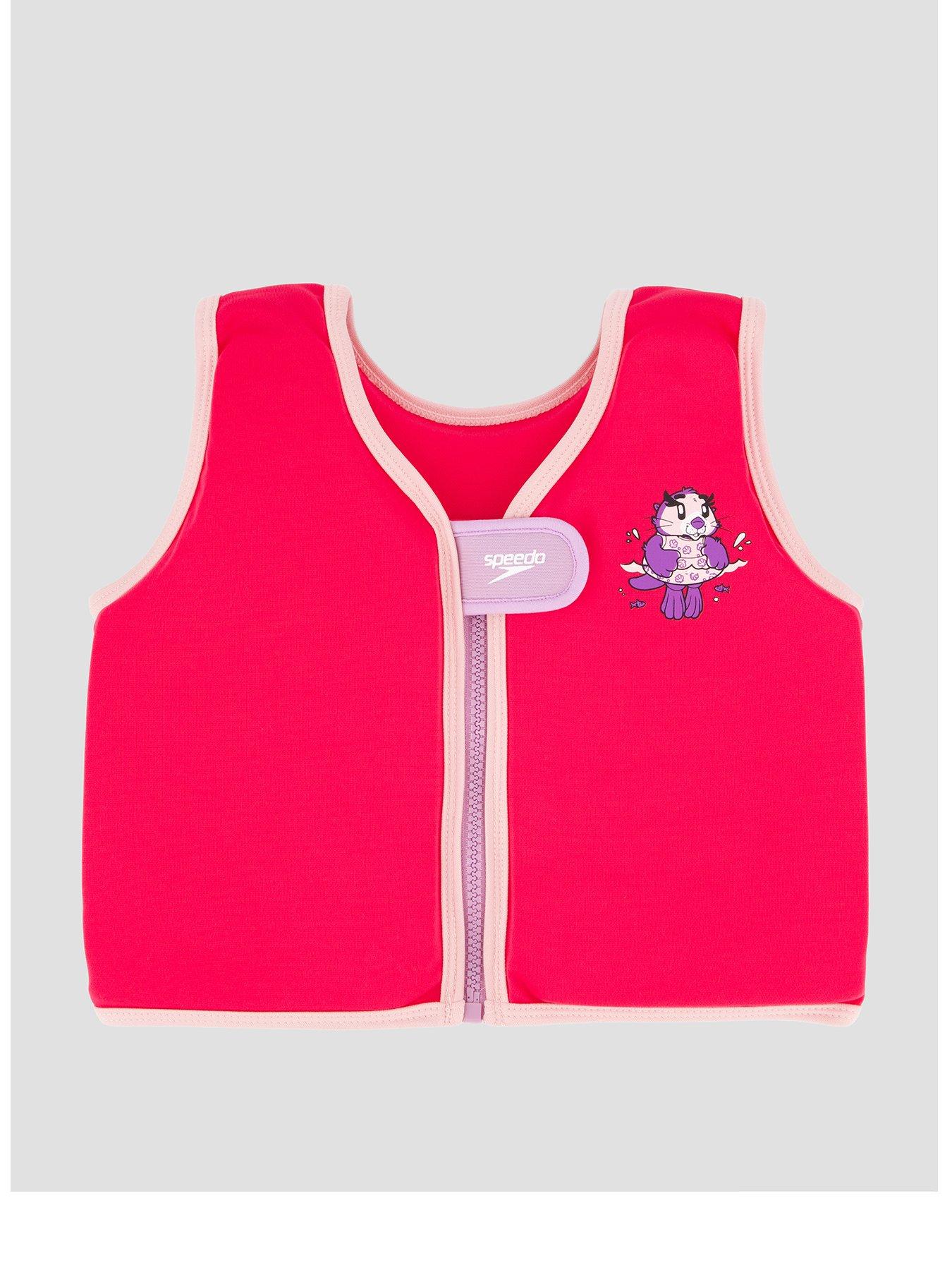 Speedo Kids Printed Float Vest - Pink