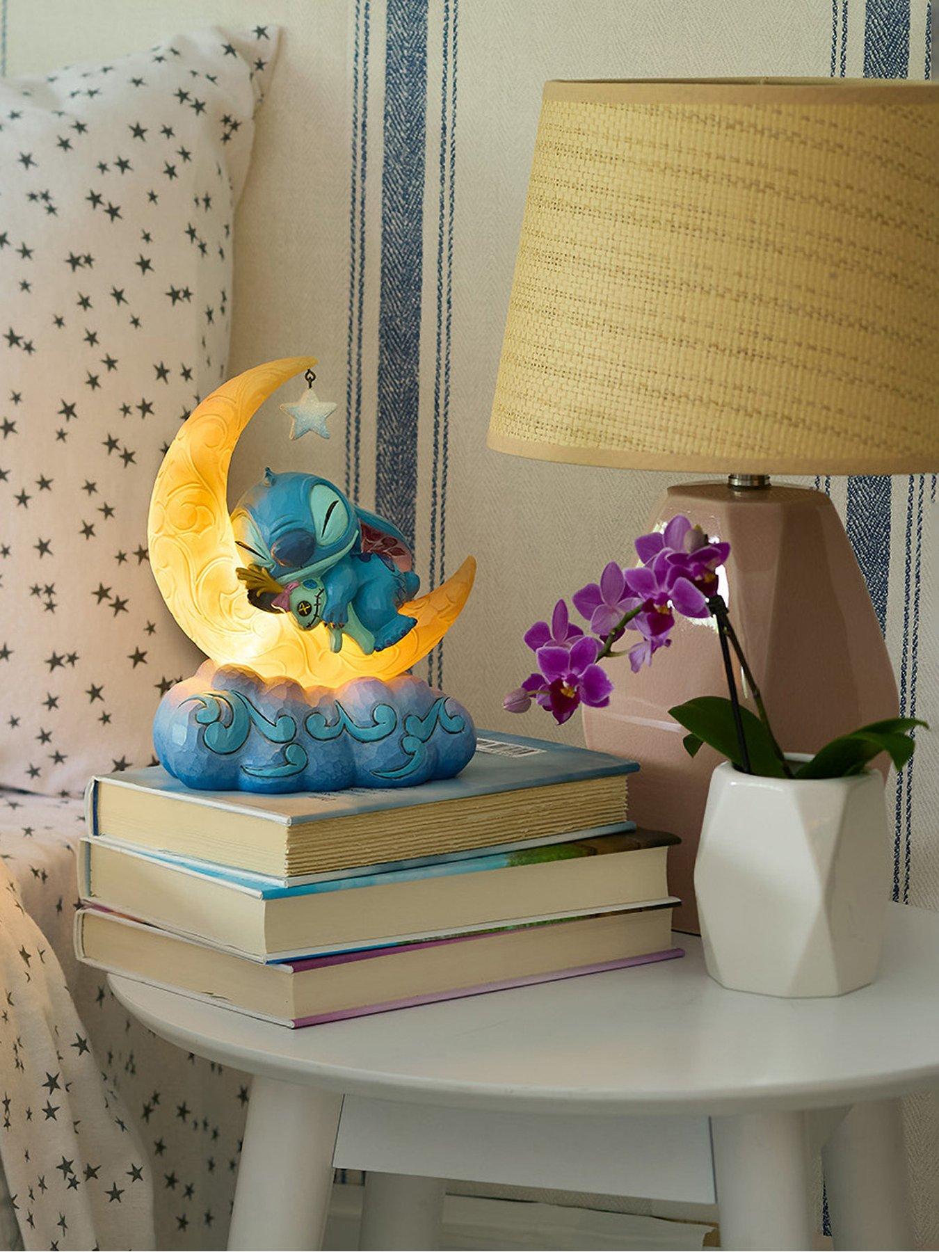 Disney Stitch  &  Scrump On Light-up Moon