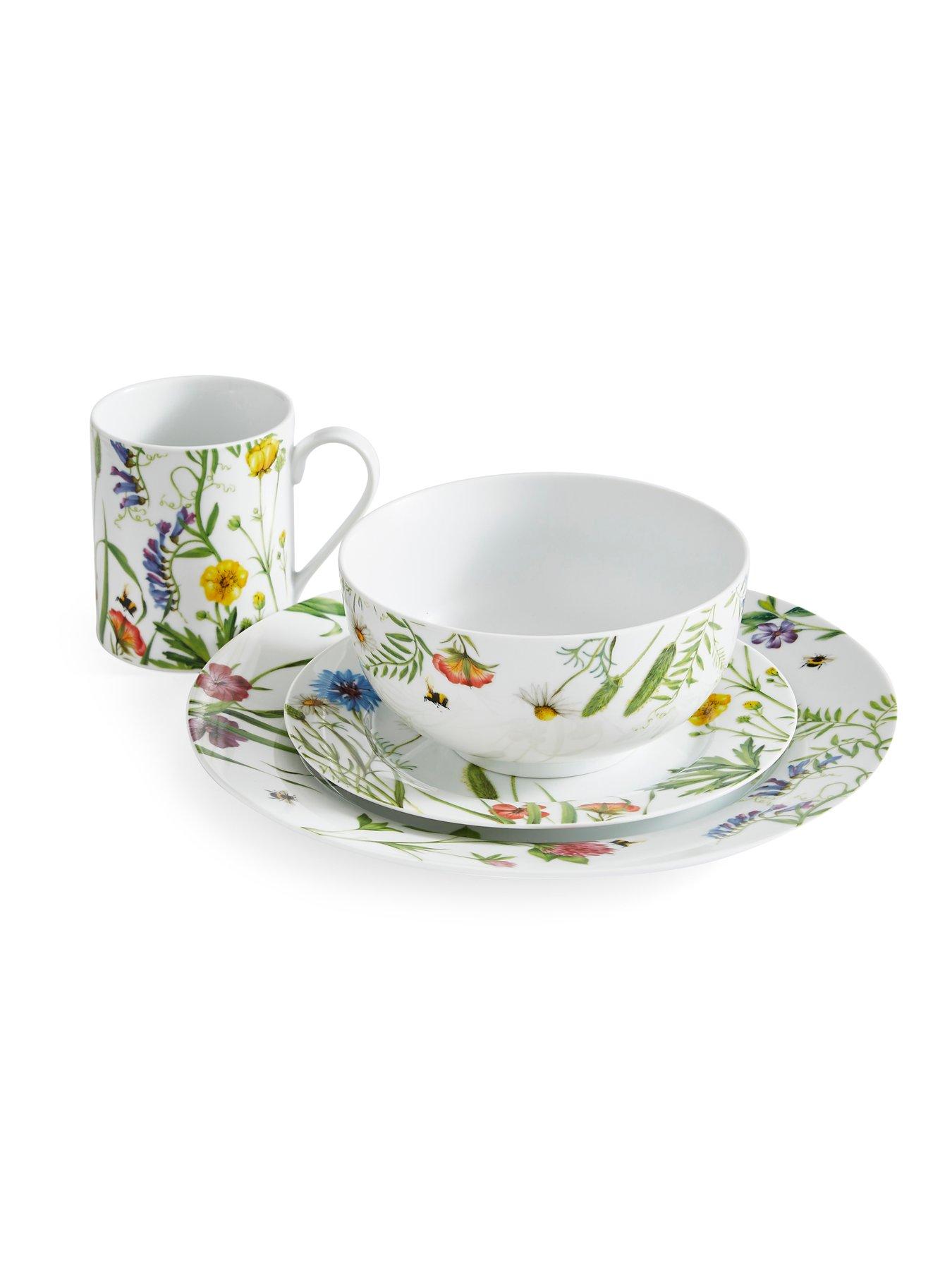  image of portmeirion-home-16-piece-set-bumble-bee