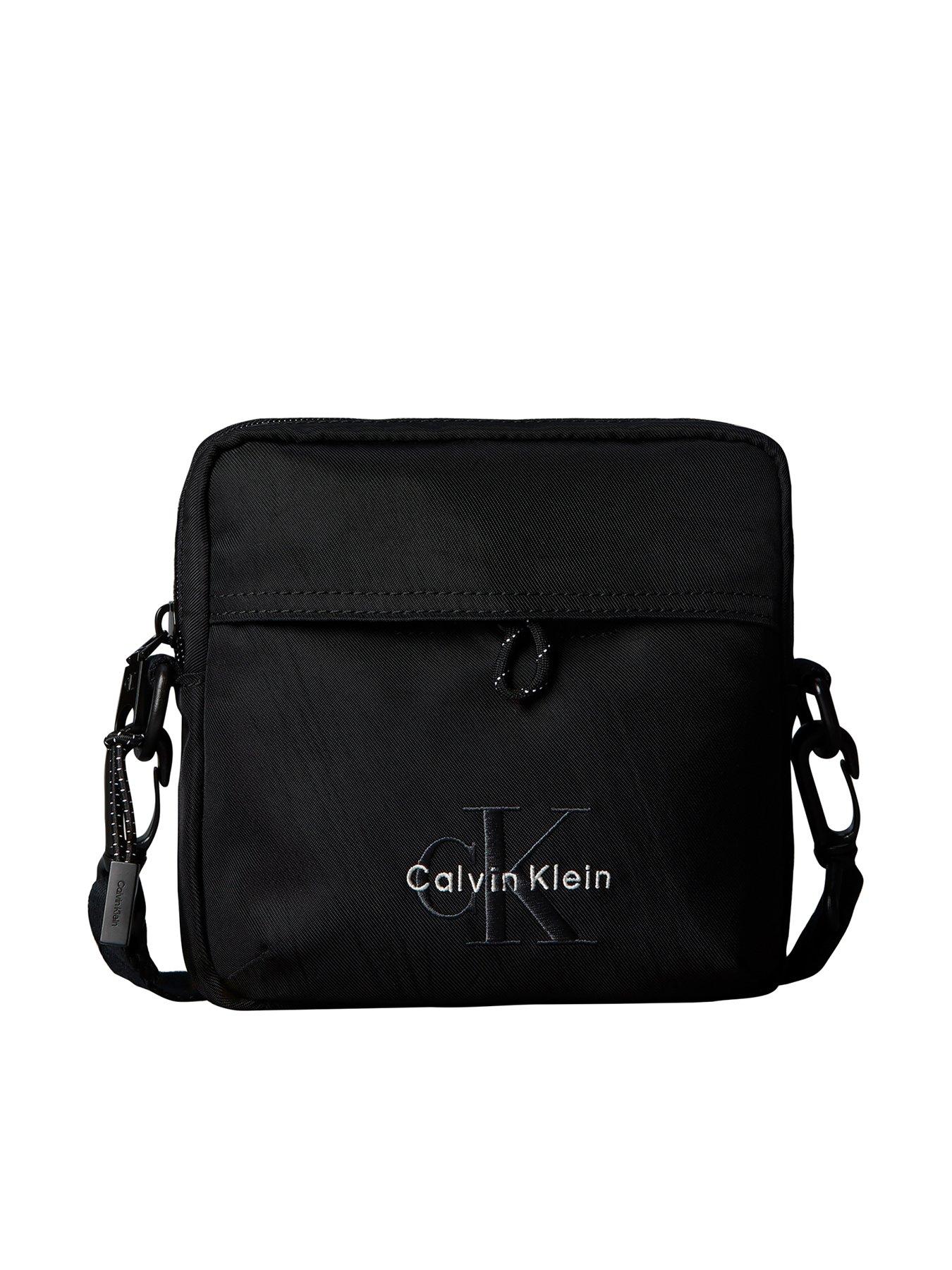 Calvin Klein Calvin Klein Bold Mono Logo Crossbody Bag - Black