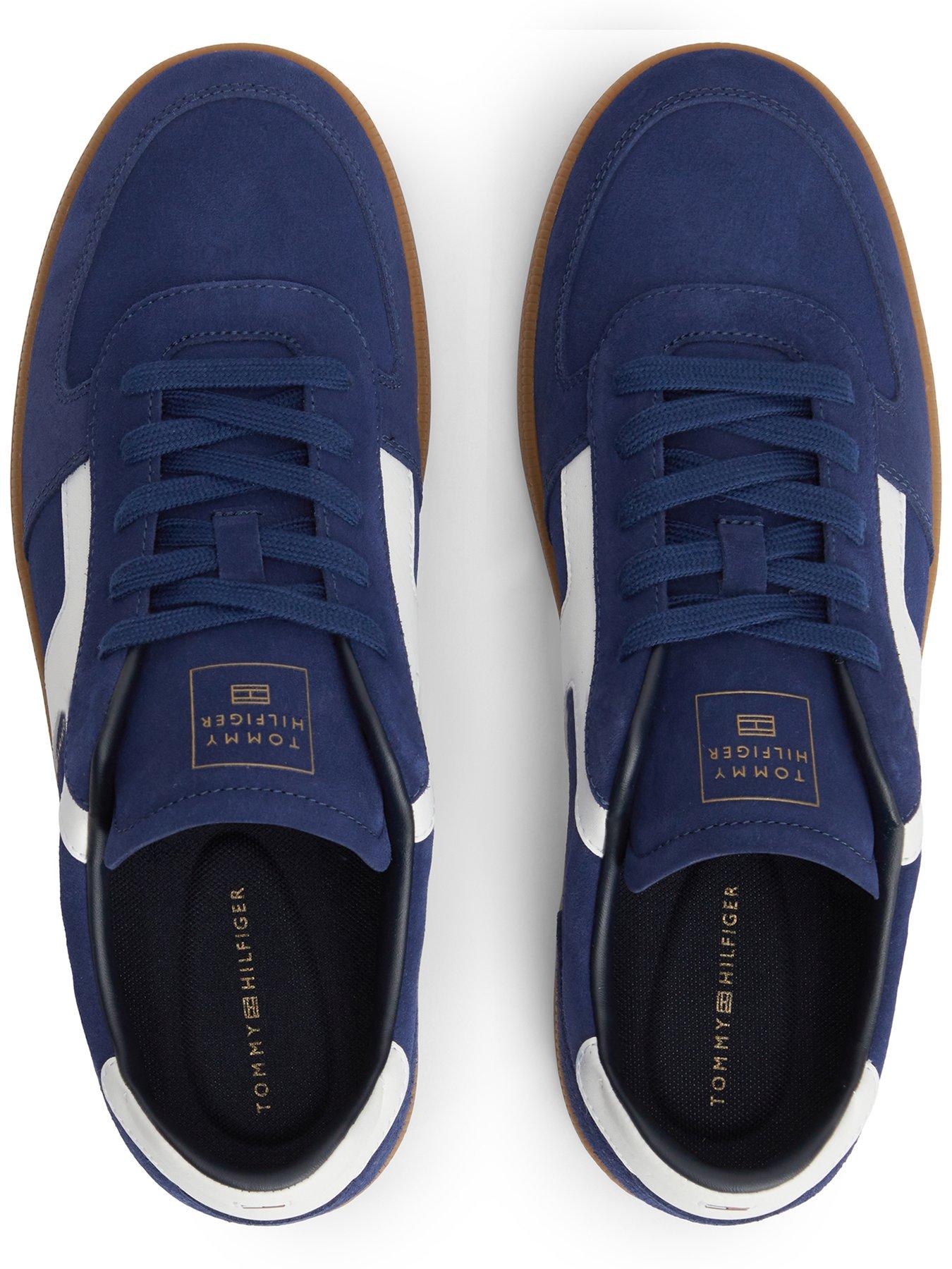 Image 4 of 6 of Tommy Hilfiger Tribeca Suede Trainers - Blue