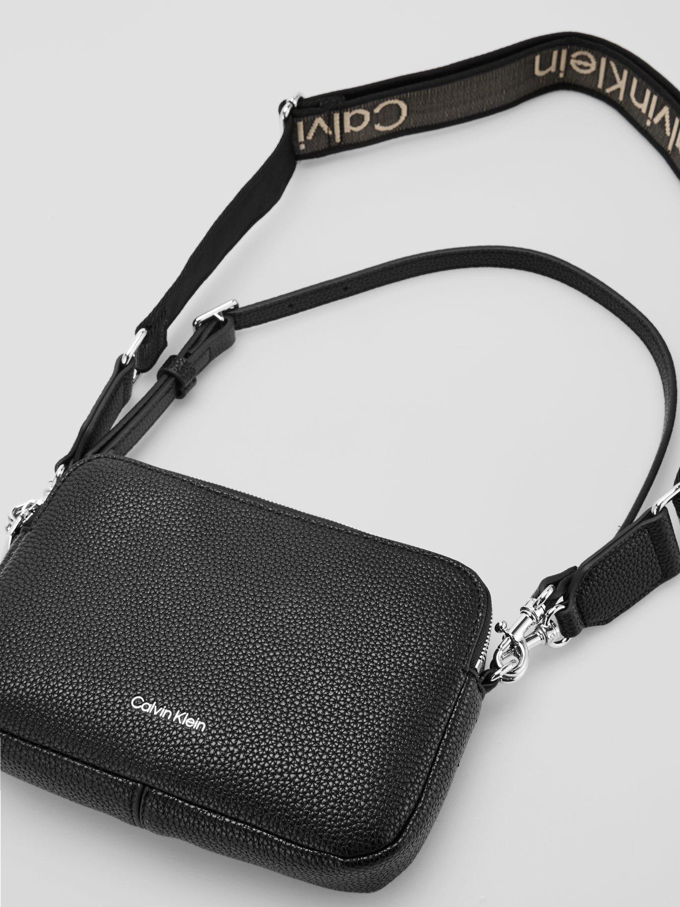 Image 5 of 6 of Calvin Klein Webbing Camera Bag - Black