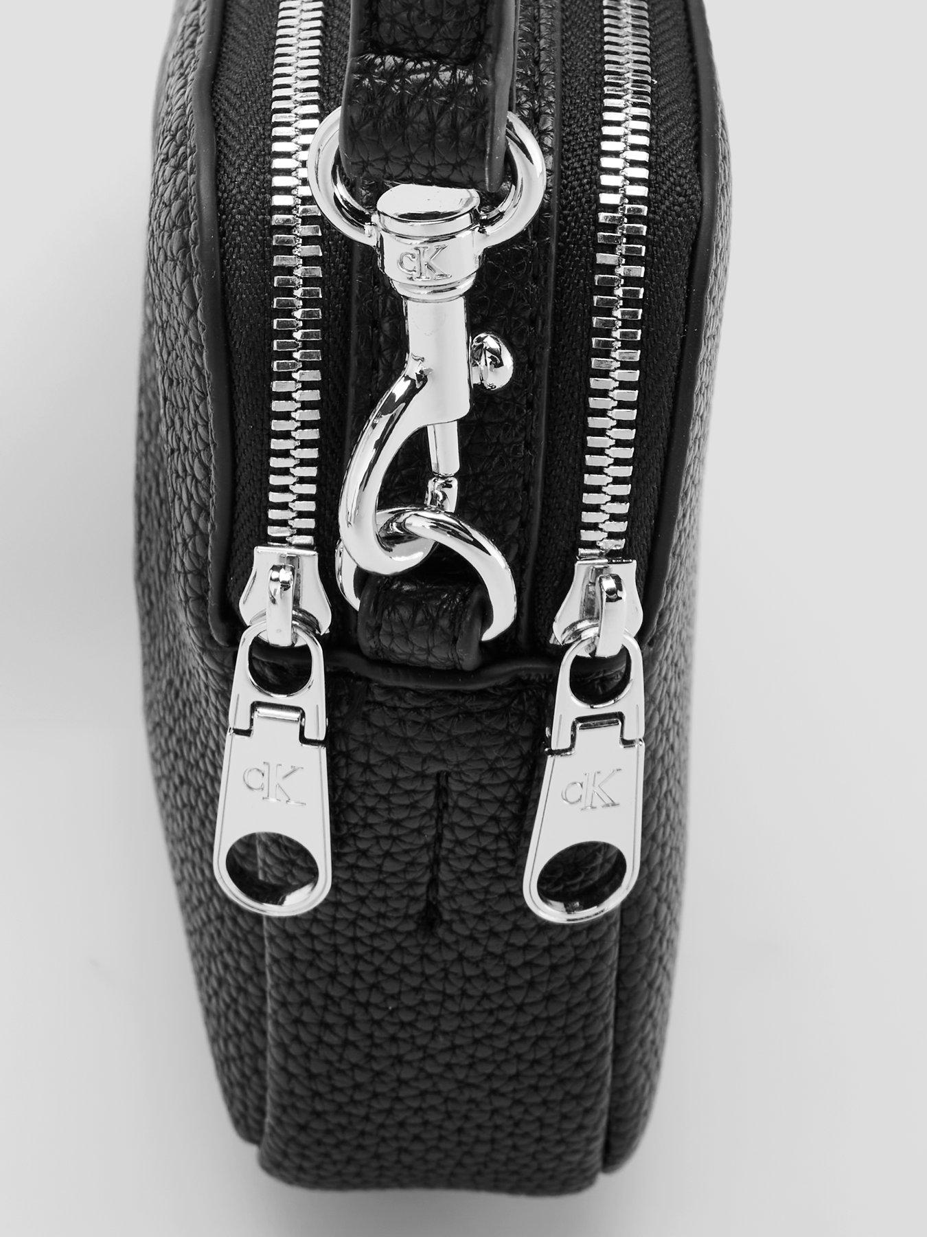 Image 6 of 6 of Calvin Klein Webbing Camera Bag - Black