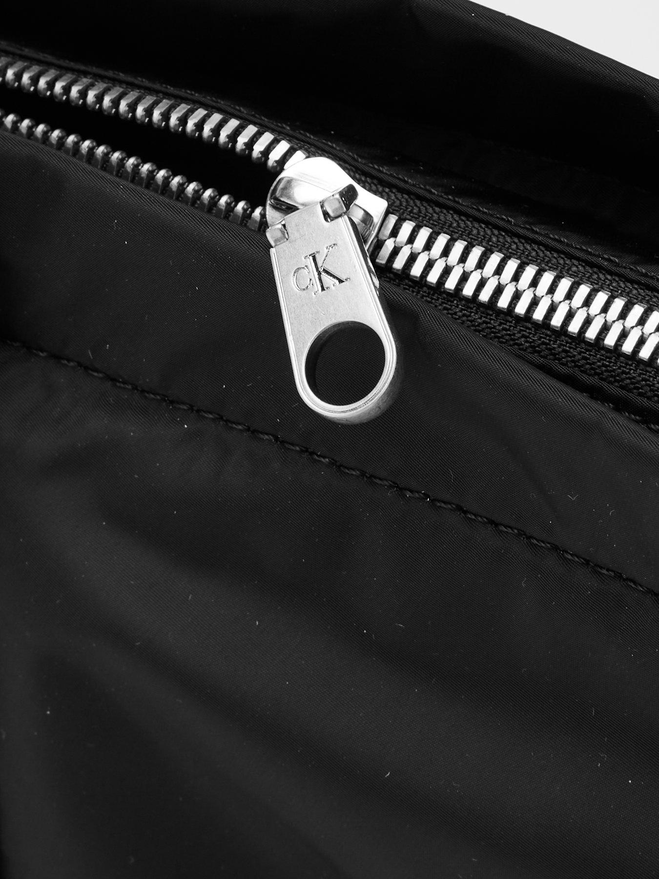Image 5 of 6 of Calvin Klein Embossed Monologo Tote Bag - Black