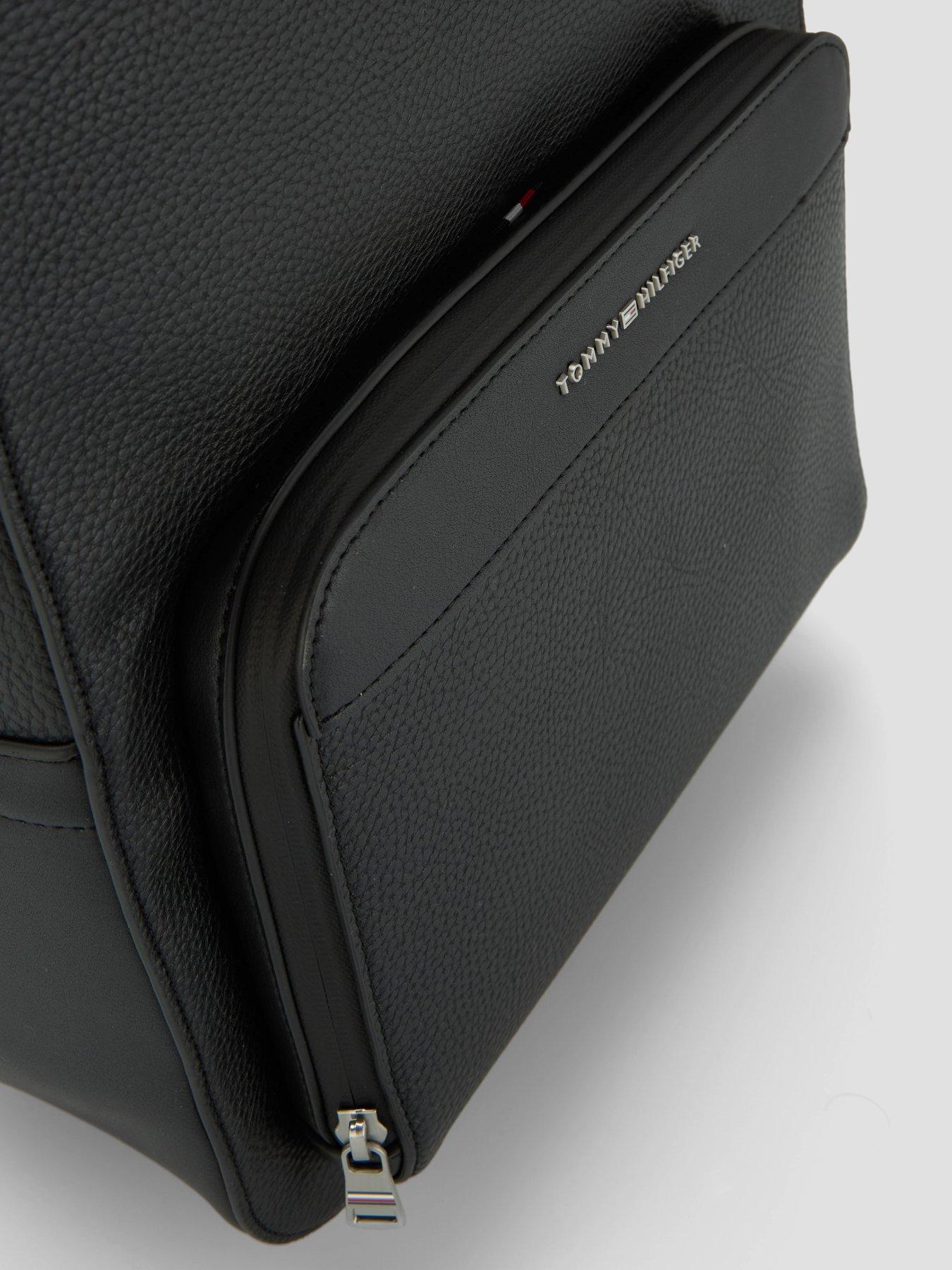 Image 4 of 6 of Tommy Hilfiger Metallic Logo Dome Backpack - Black