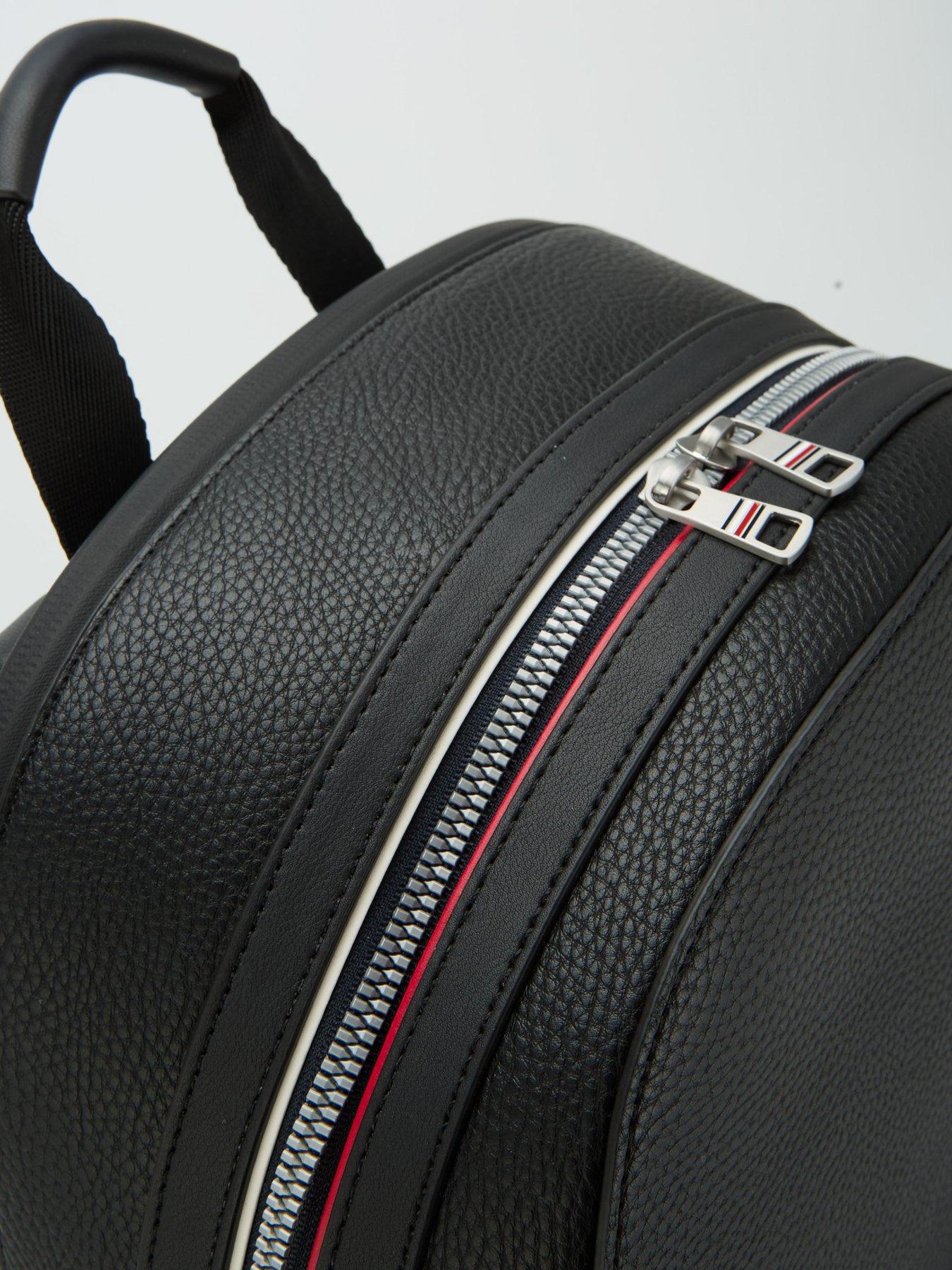 Image 5 of 6 of Tommy Hilfiger Metallic Logo Dome Backpack - Black