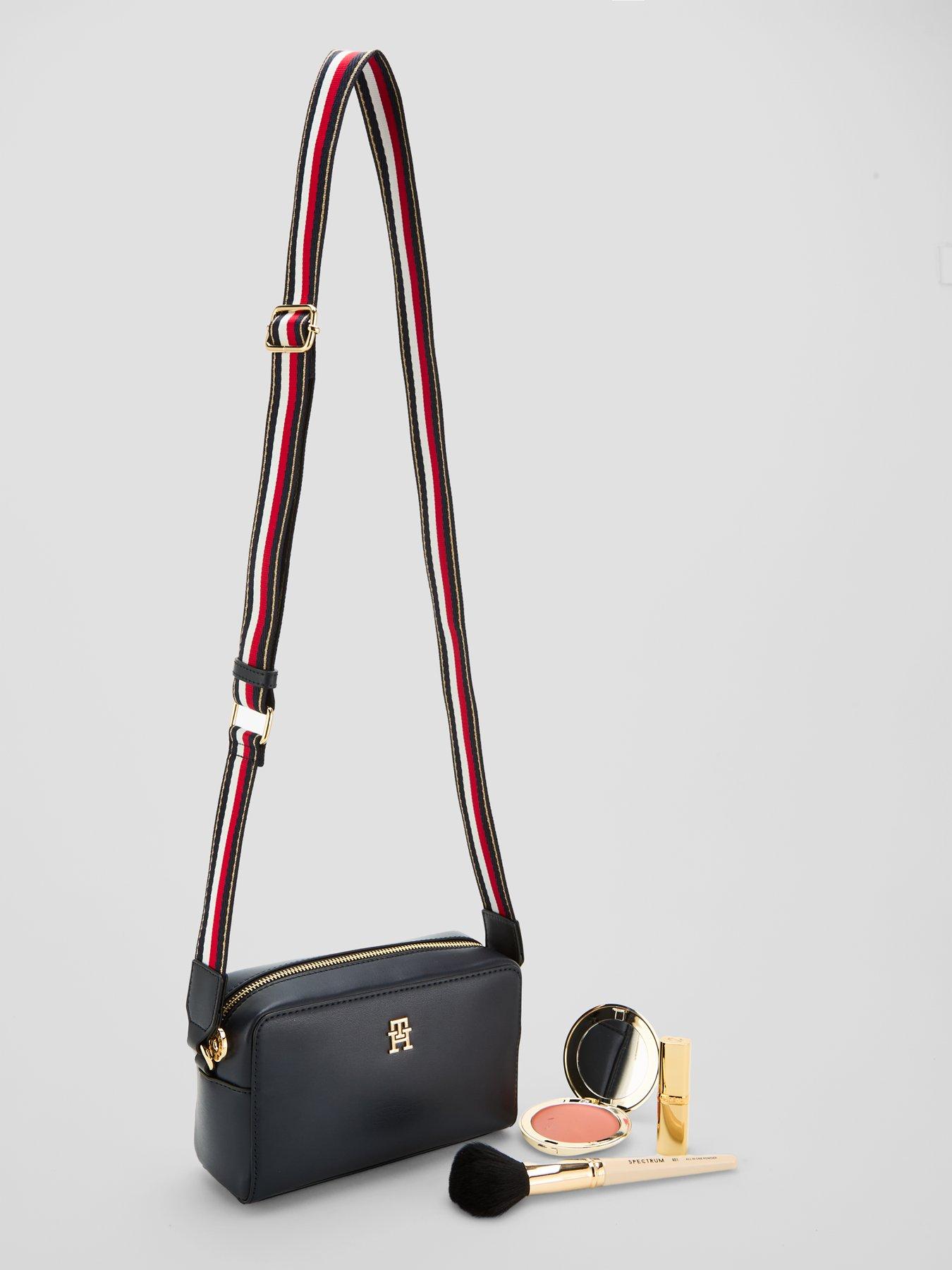 Image 2 of 5 of Tommy Hilfiger Women's TH Joy Camera Bag with Signature Webbing Strap - Navy