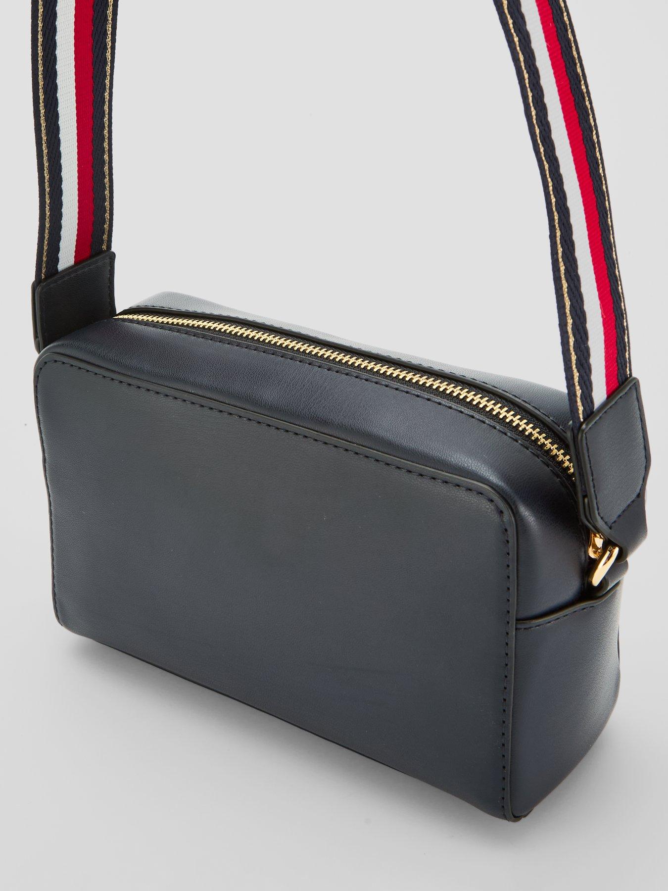 Image 3 of 5 of Tommy Hilfiger Women's TH Joy Camera Bag with Signature Webbing Strap - Navy