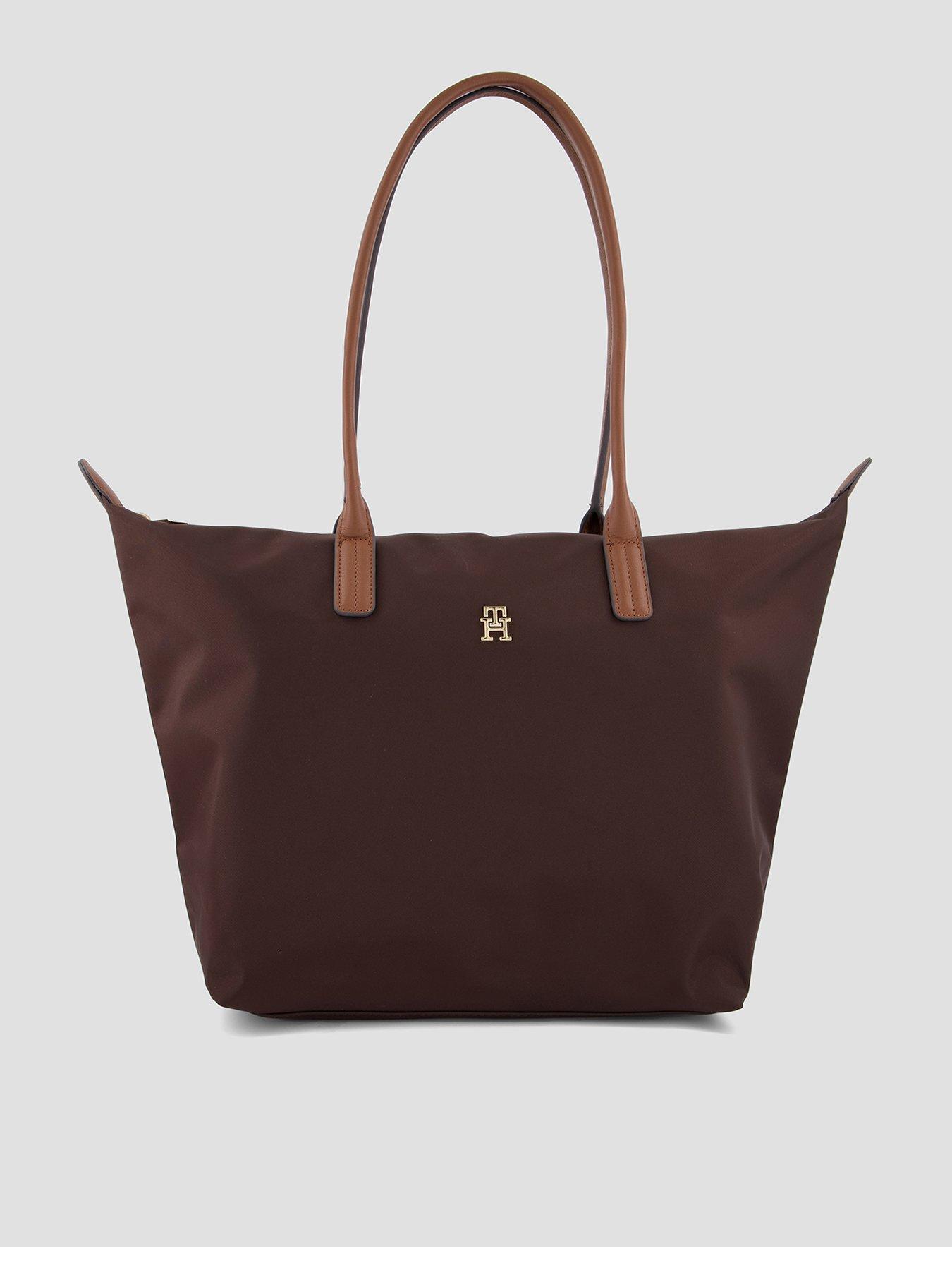 Image 1 of 5 of Tommy Hilfiger Popette Tote Bag - Brown