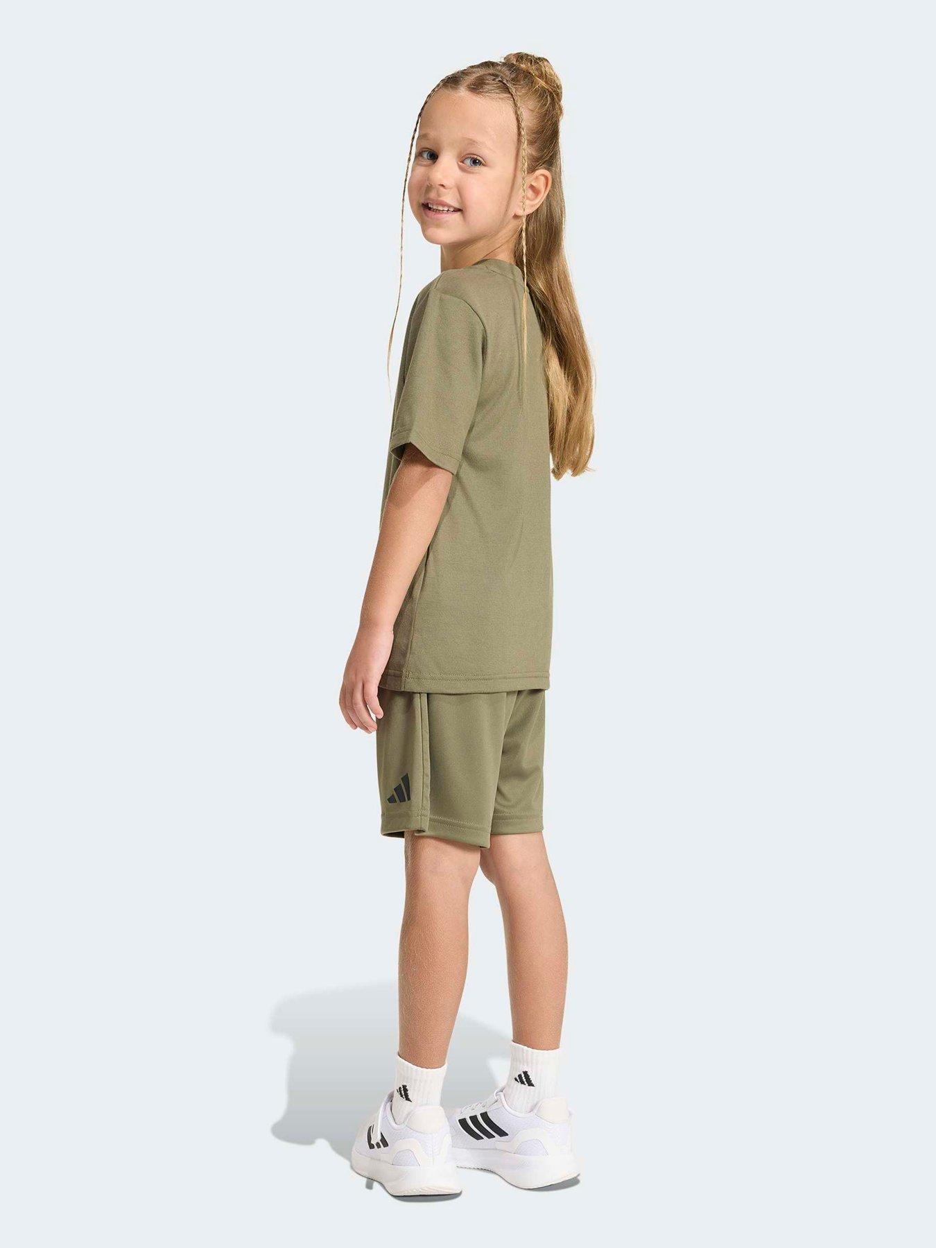 Image 2 of 5 of adidas Kids Camo Set - Green