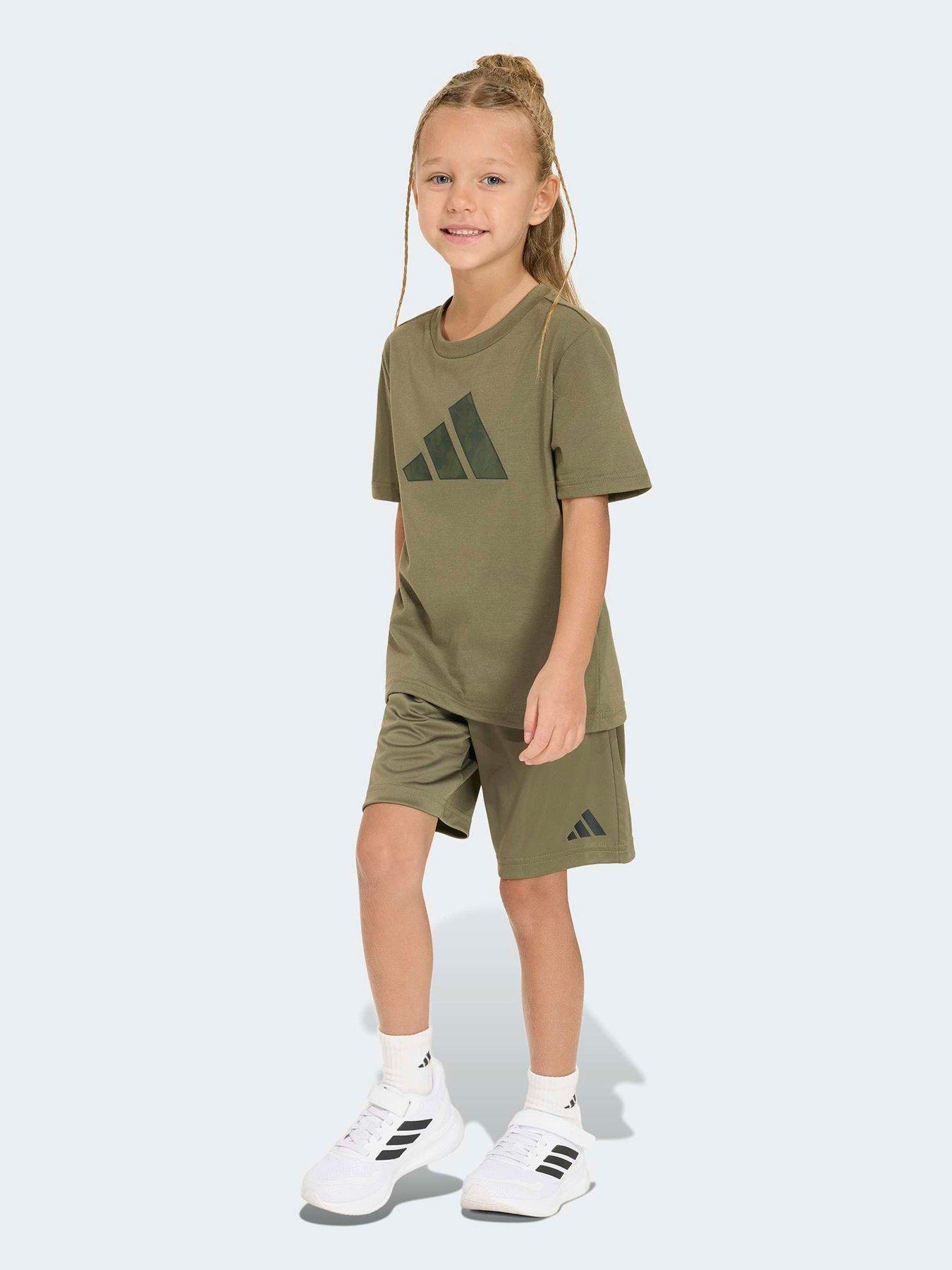 Image 3 of 5 of adidas Kids Camo Set - Green