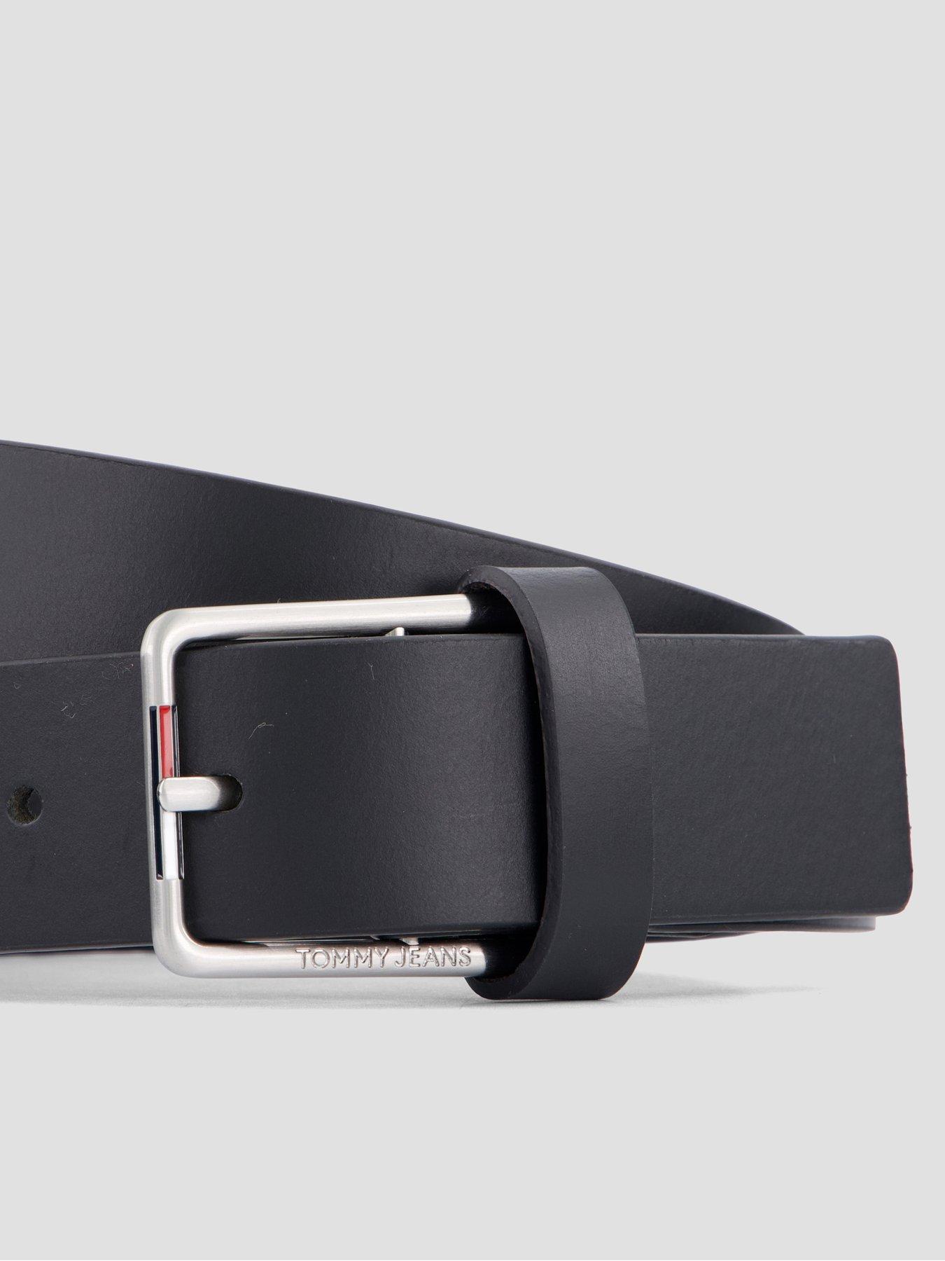Image 2 of 5 of Tommy Hilfiger Austin 35 Leather Belt - Black