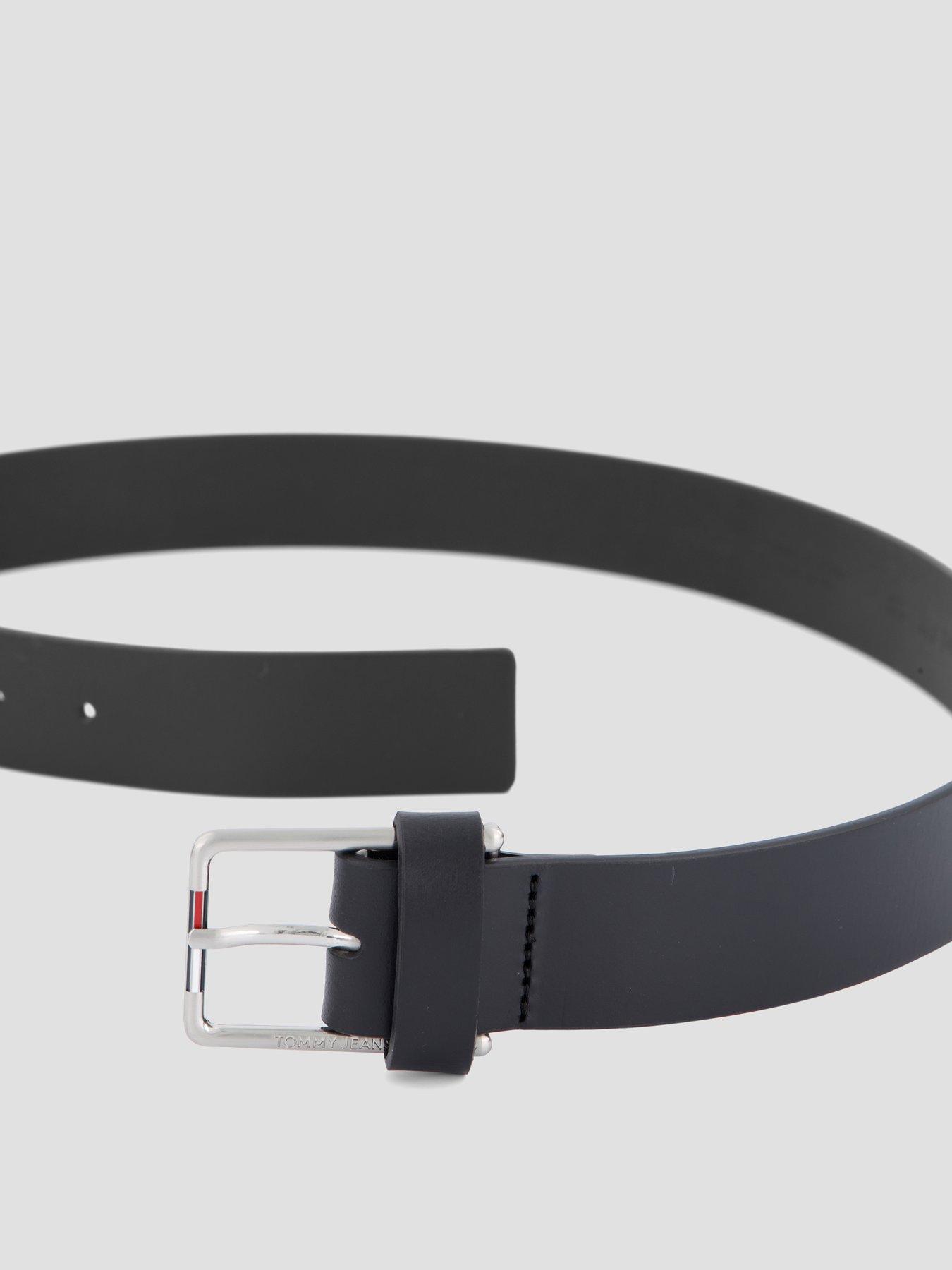Image 3 of 5 of Tommy Hilfiger Austin 35 Leather Belt - Black
