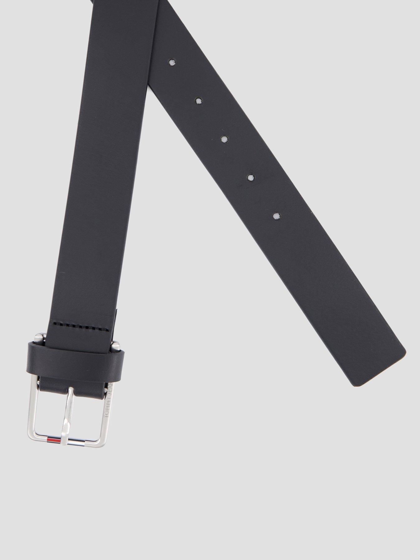 Image 4 of 5 of Tommy Hilfiger Austin 35 Leather Belt - Black