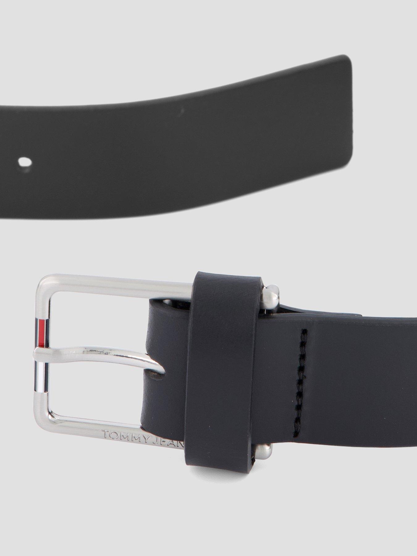 Image 5 of 5 of Tommy Hilfiger Austin 35 Leather Belt - Black