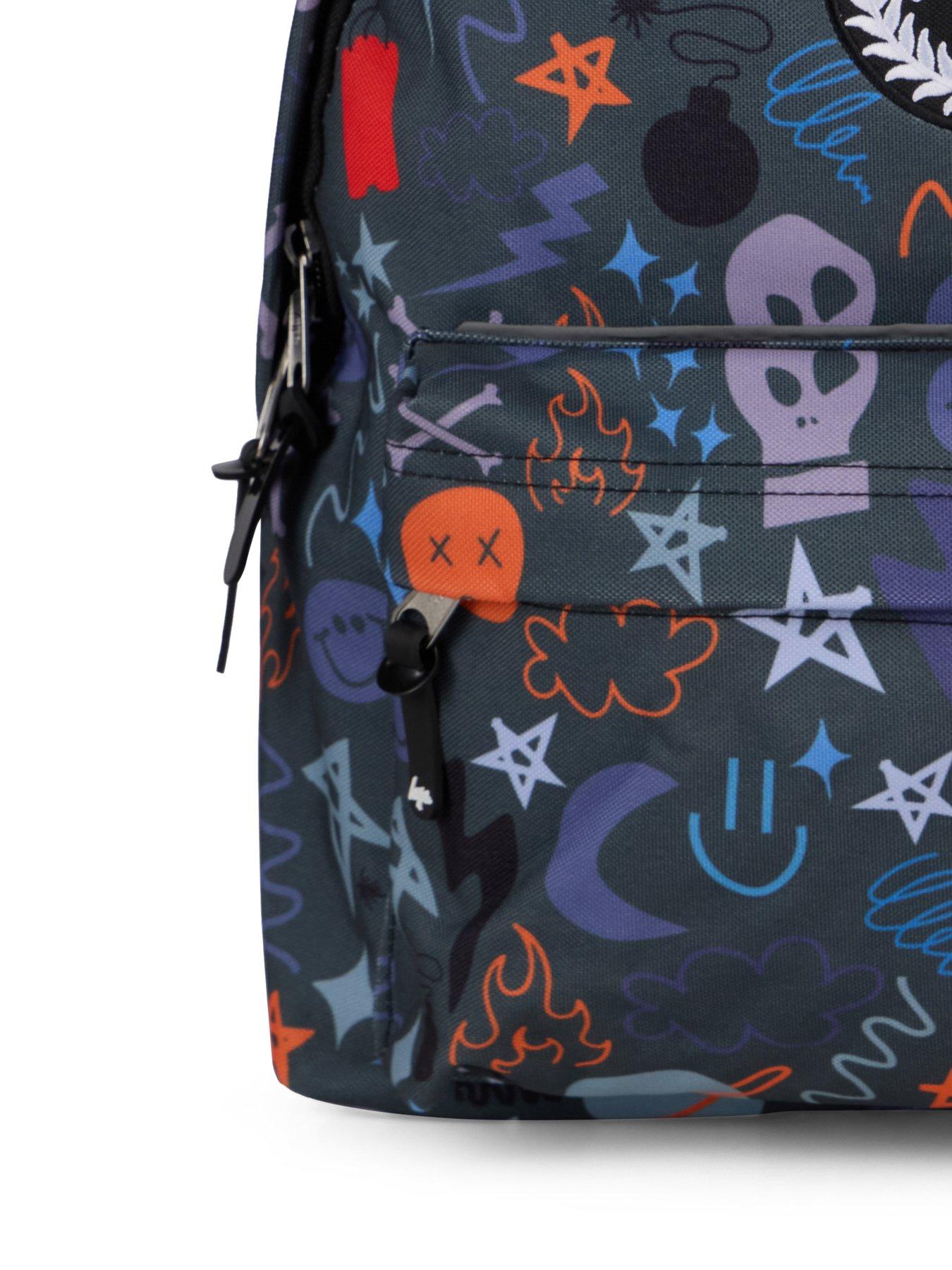 Image 5 of 6 of Hype Electric Doodle Backpack - Khaki
